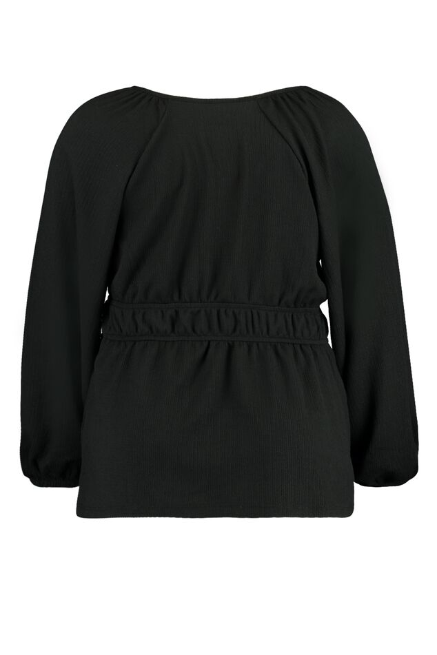 Wickeltop mit bauschigen Ärmeln image number 2