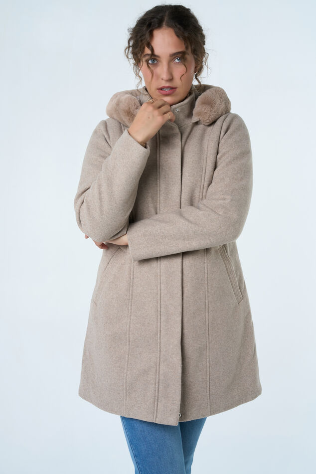 Jacke im Woll-Look image number 7