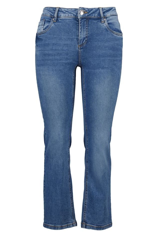 Straight-Leg Jeans LILY 30 inch image number 2