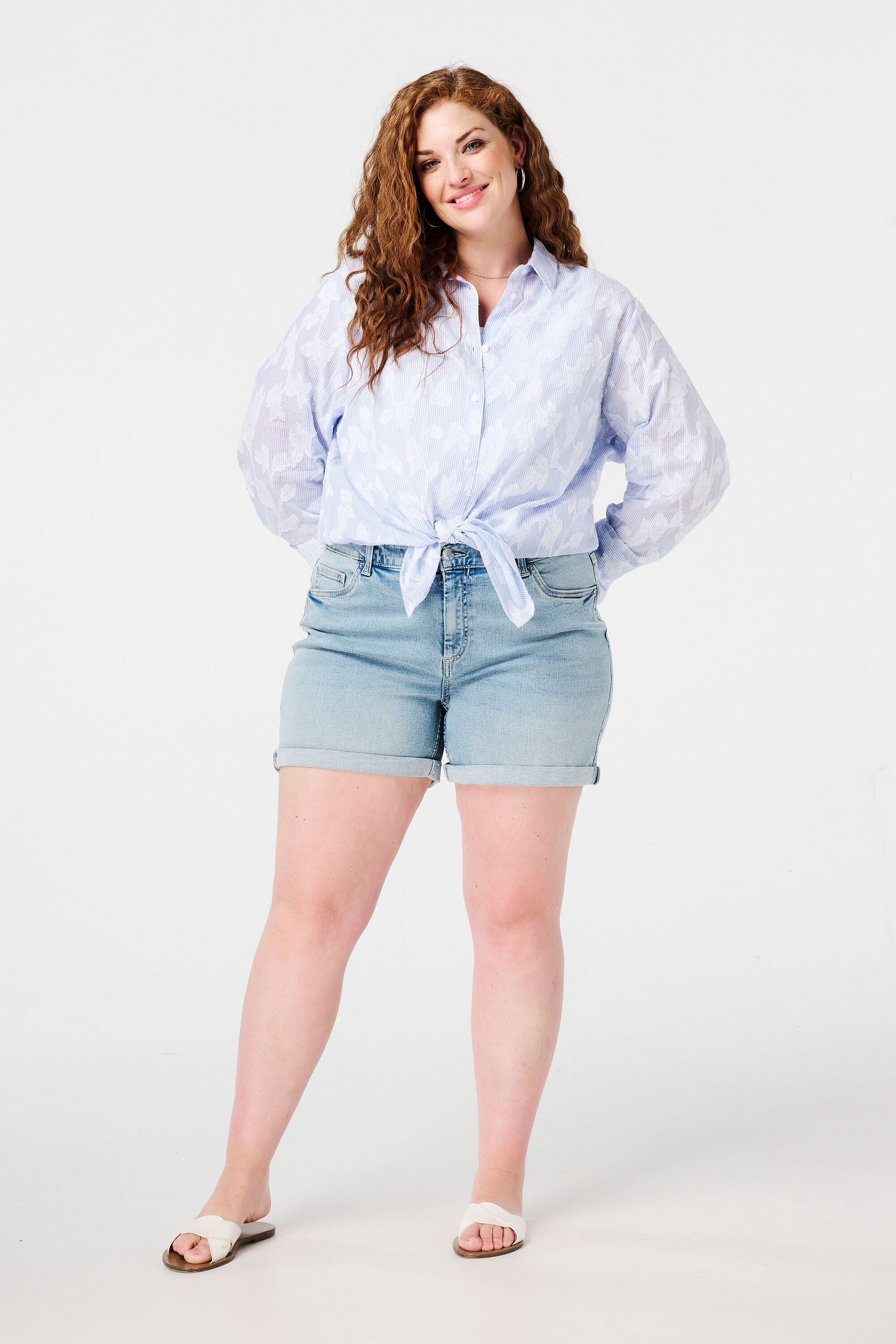 Bluse mit Blumenmuster  image number 5