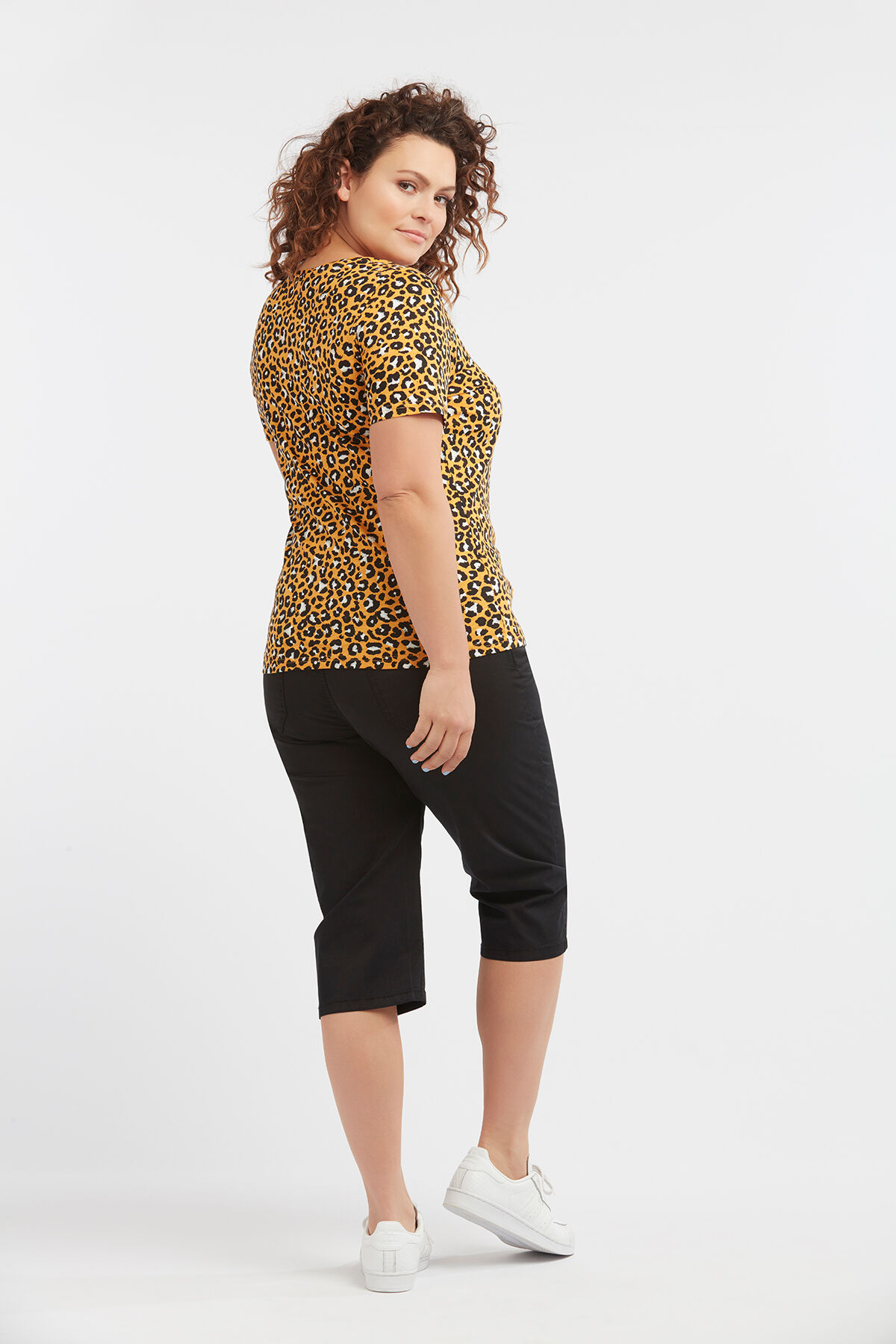 Capri-Hose aus Baumwolle image number 3