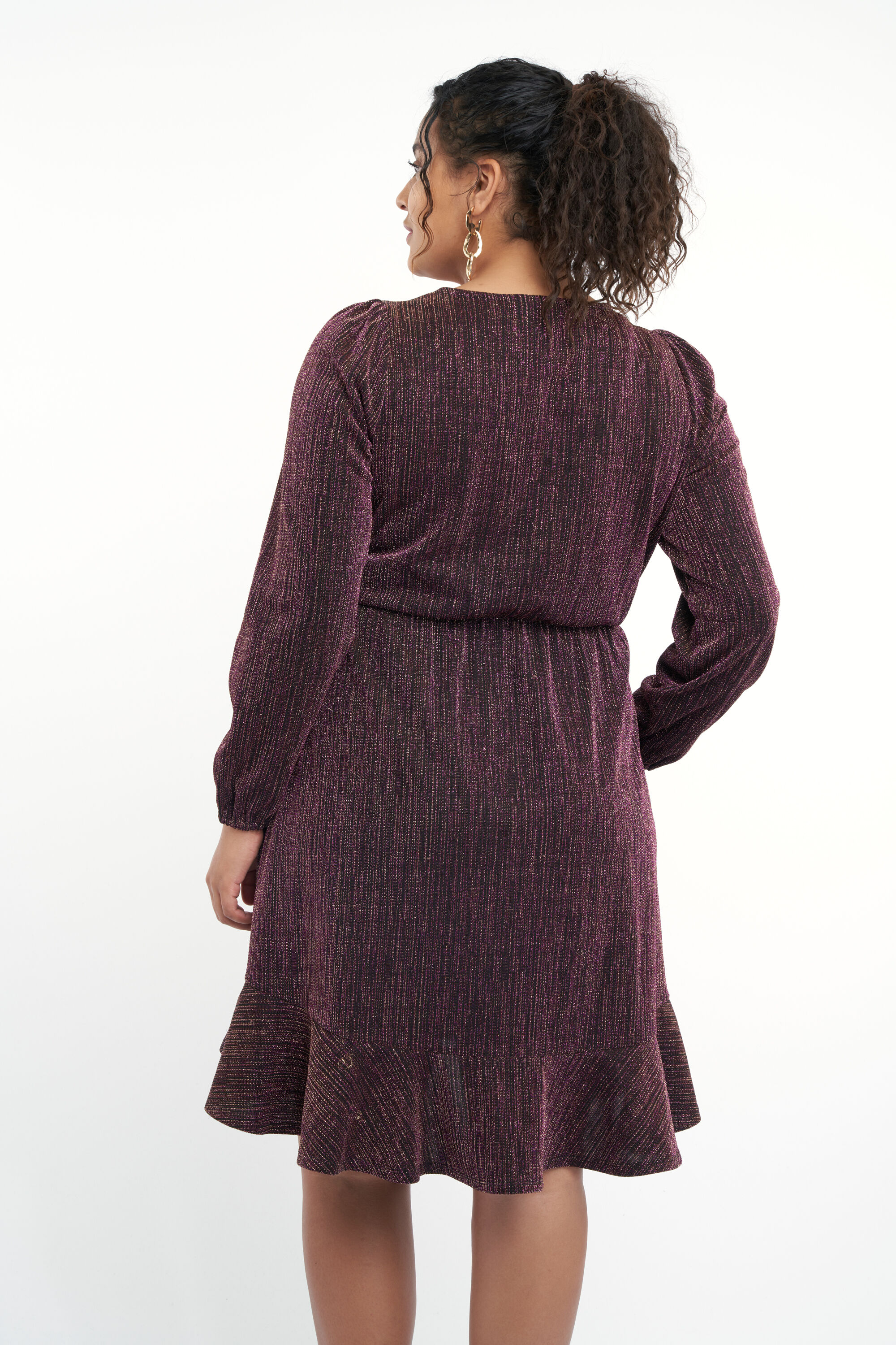 Wickelkleid mit Glitzer image number 4