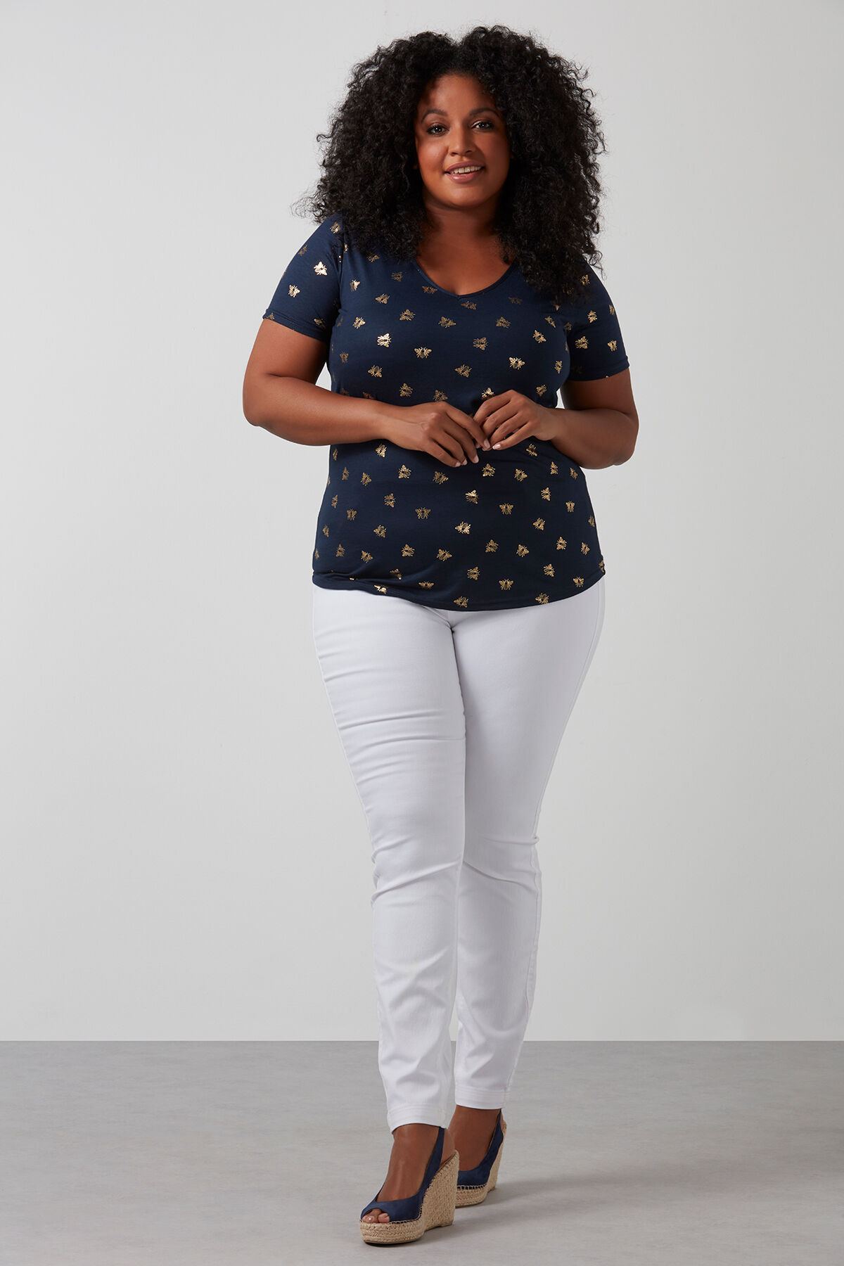 POPPY schmal geschnittene Treggings image number 4