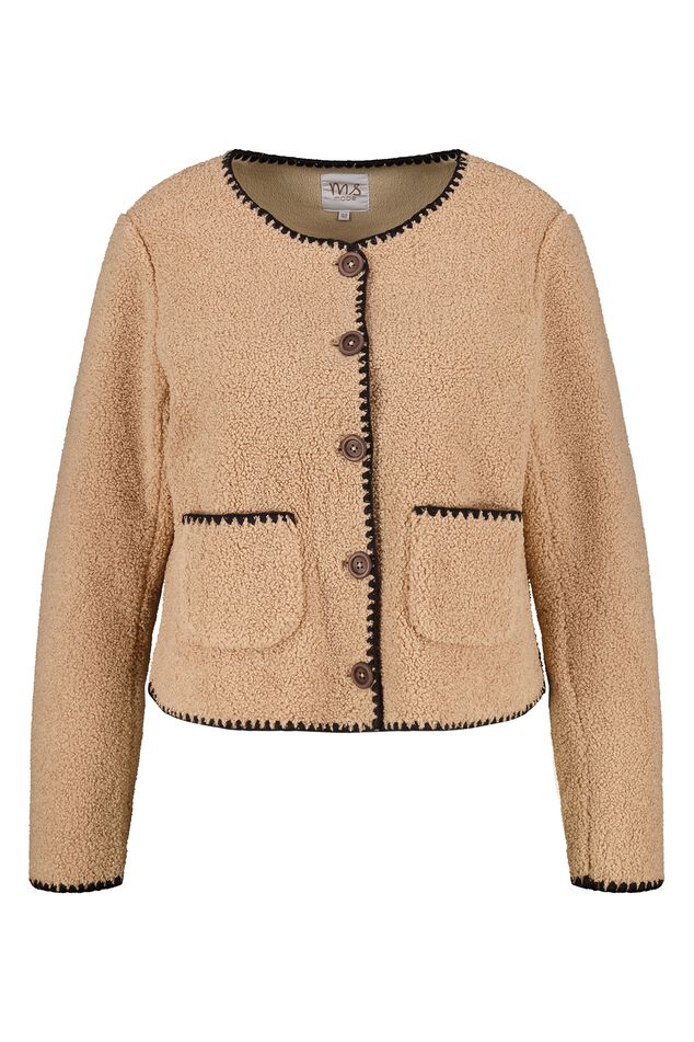 Teddyjacke mit Knöpfen image number 1