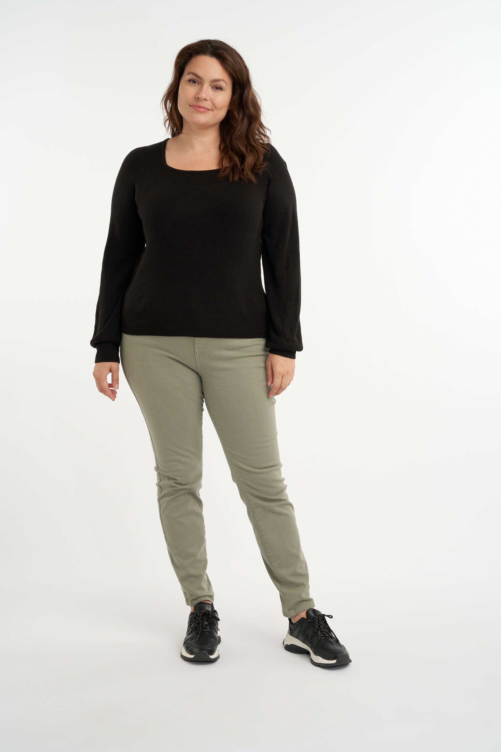 Sweatshirt mit eckigem Ausschnitt  image number 5