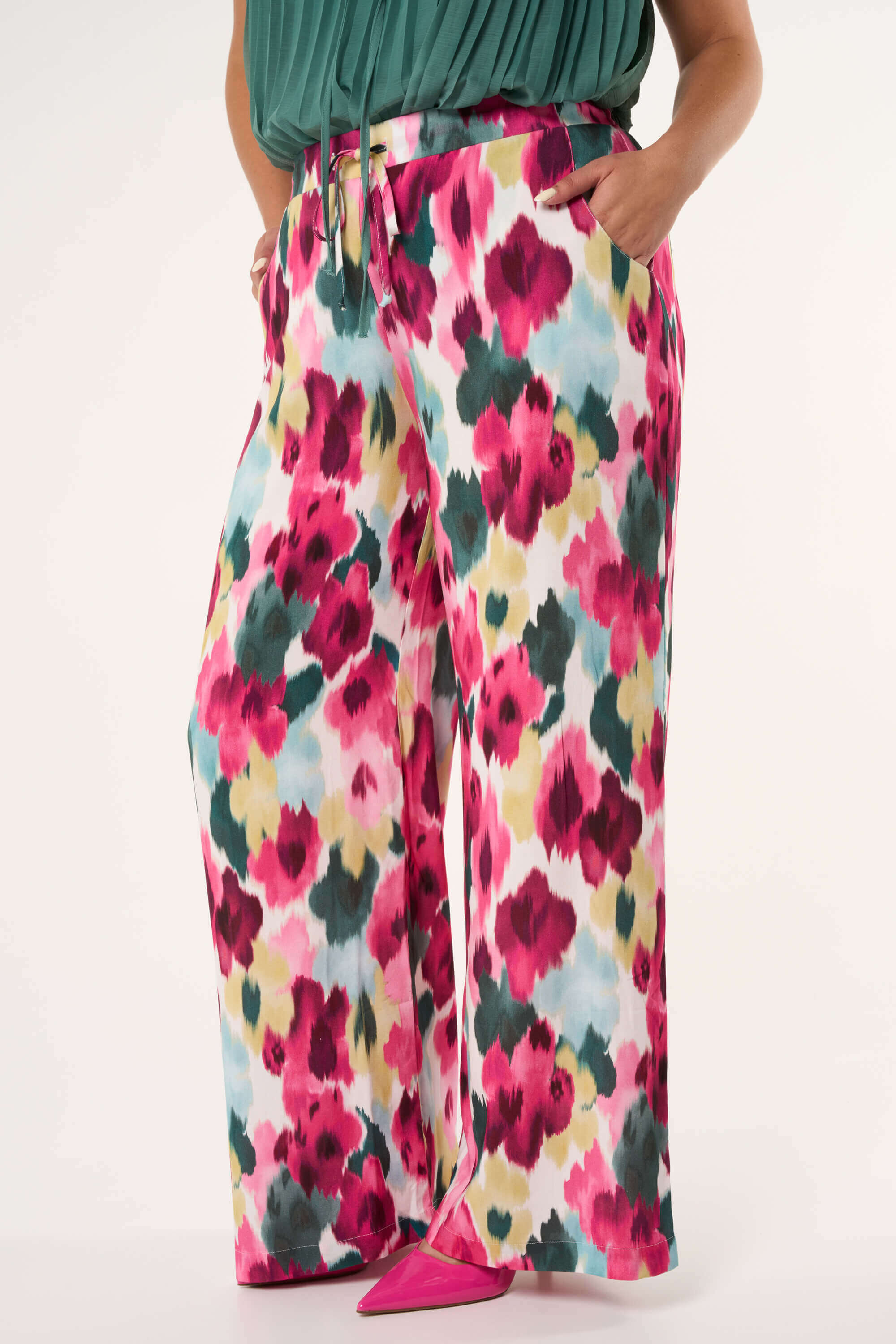 Weite hose blumenmuster clearance