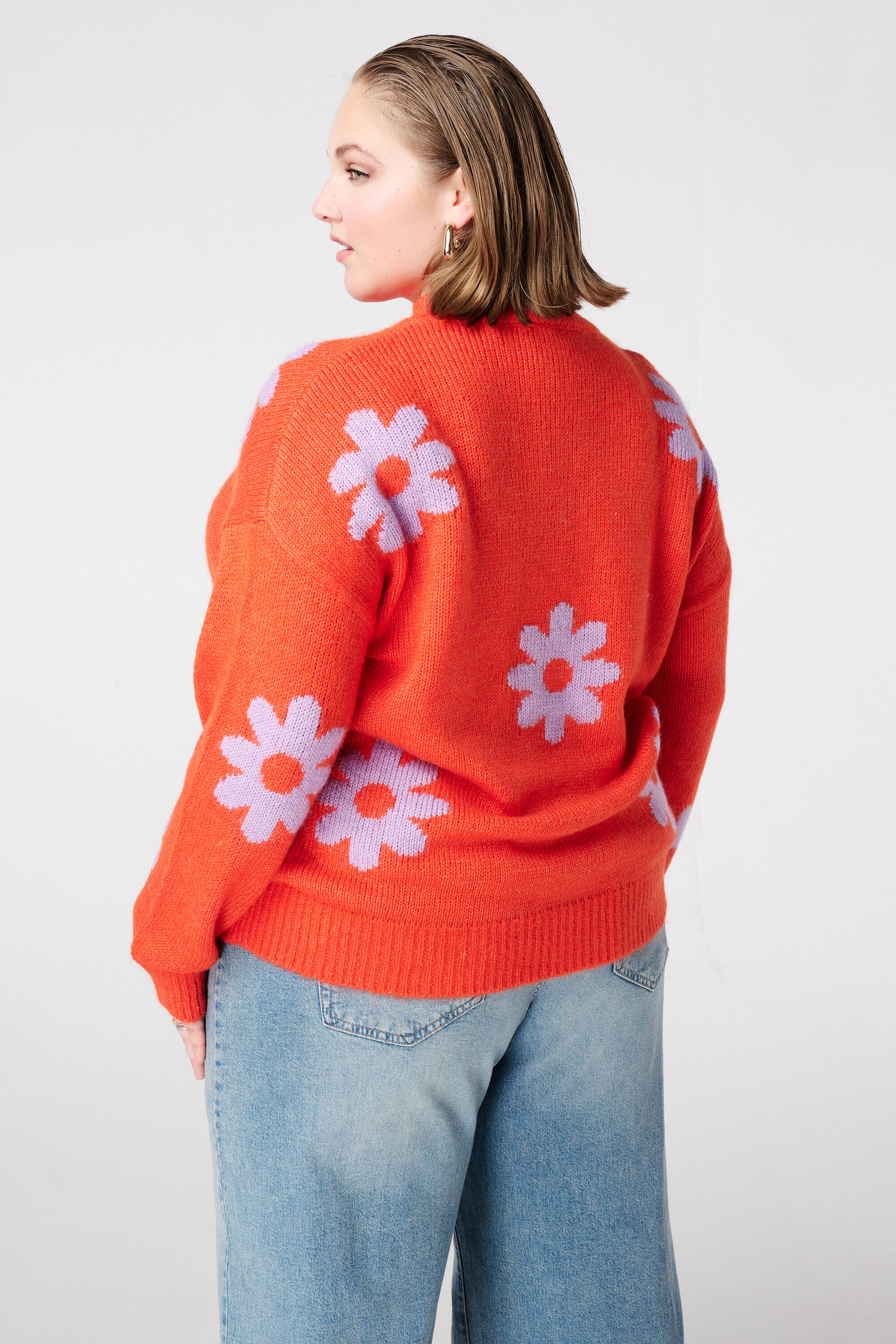 Pullover mit Blumenprint image number 3
