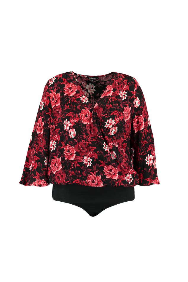 Body mit floralem Print image number 2