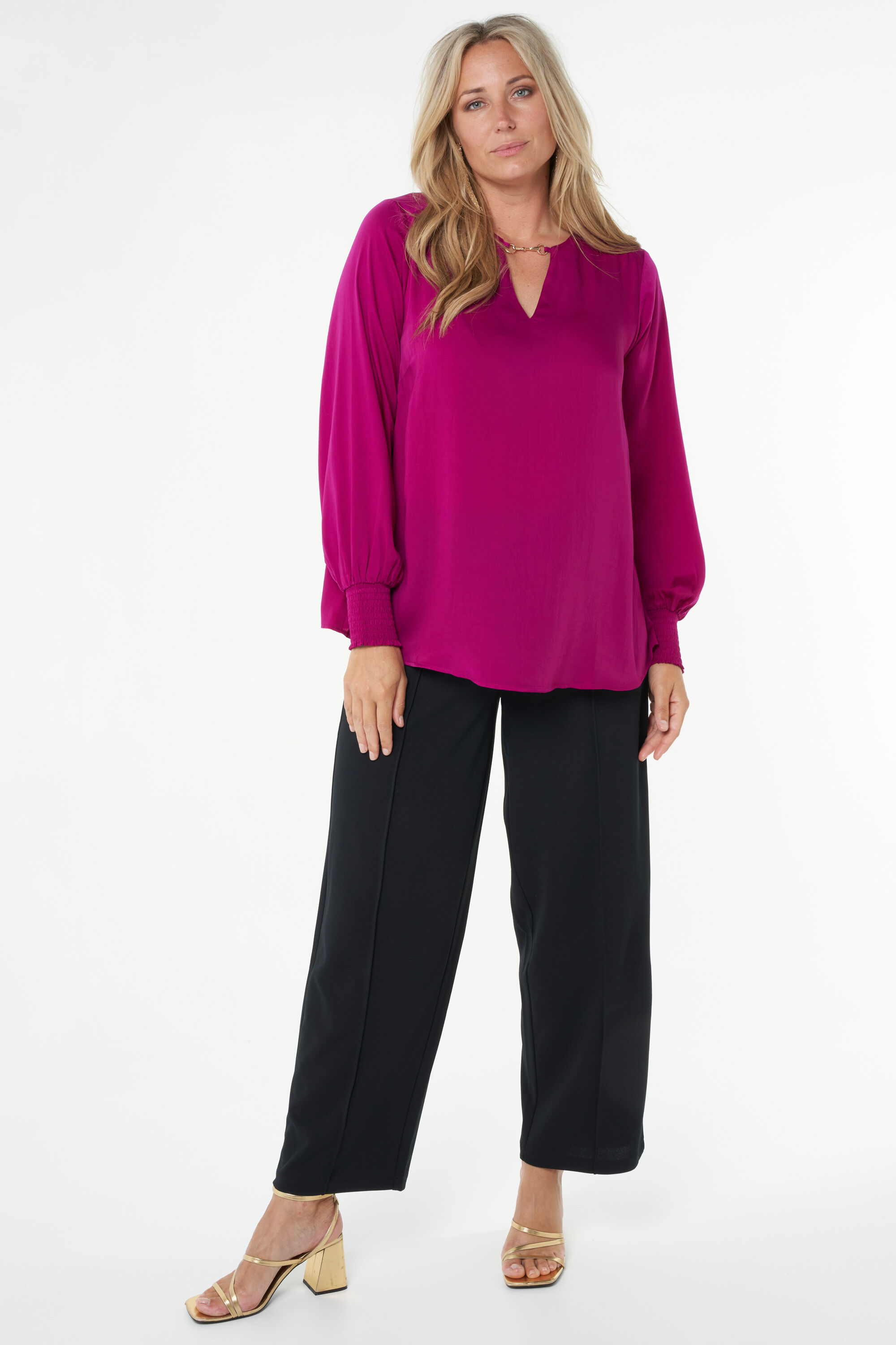 Satinbluse  image number 6