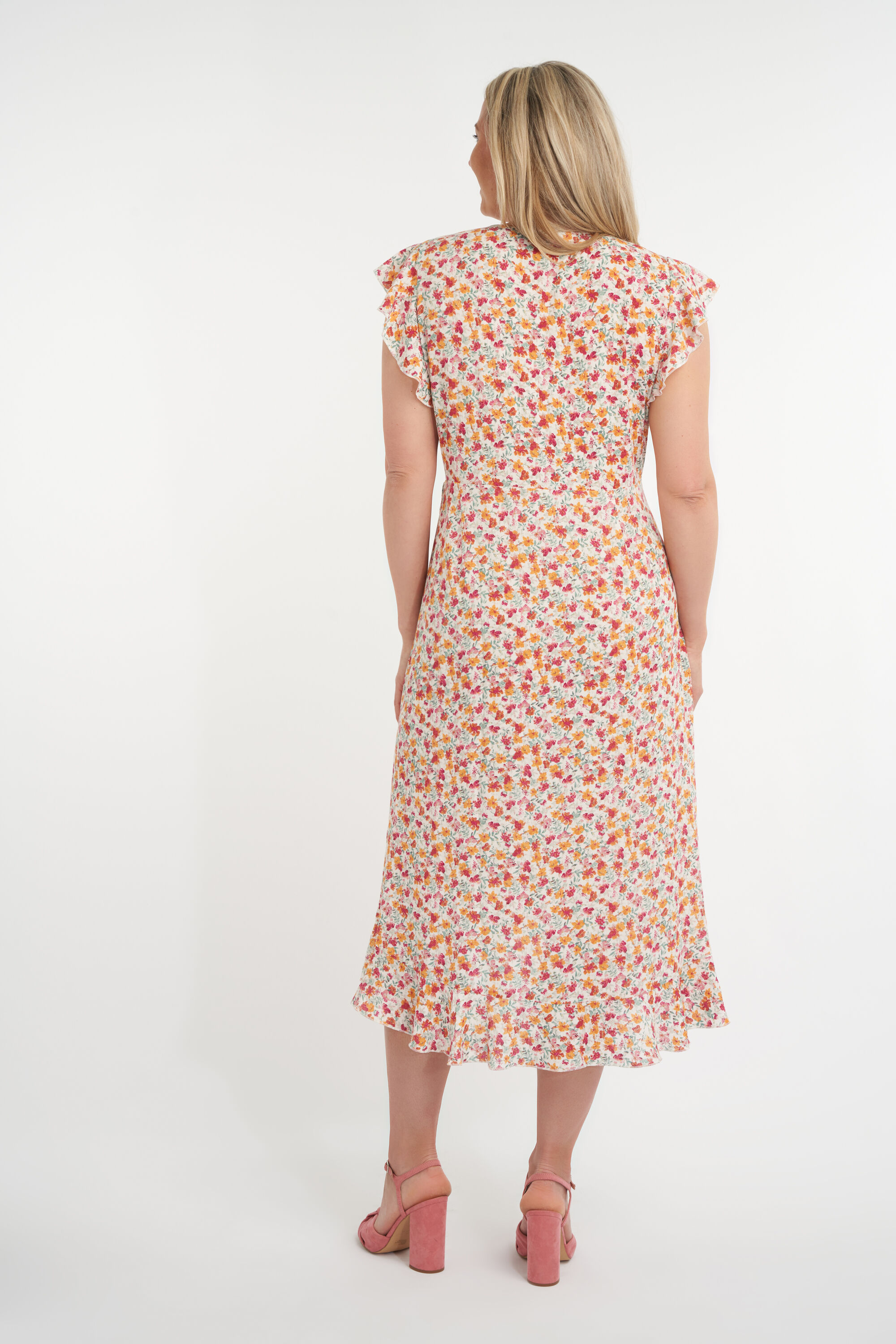 Wickelkleid mit Print  image number 4