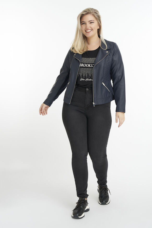 PU-Kunstlederjacke image number 5