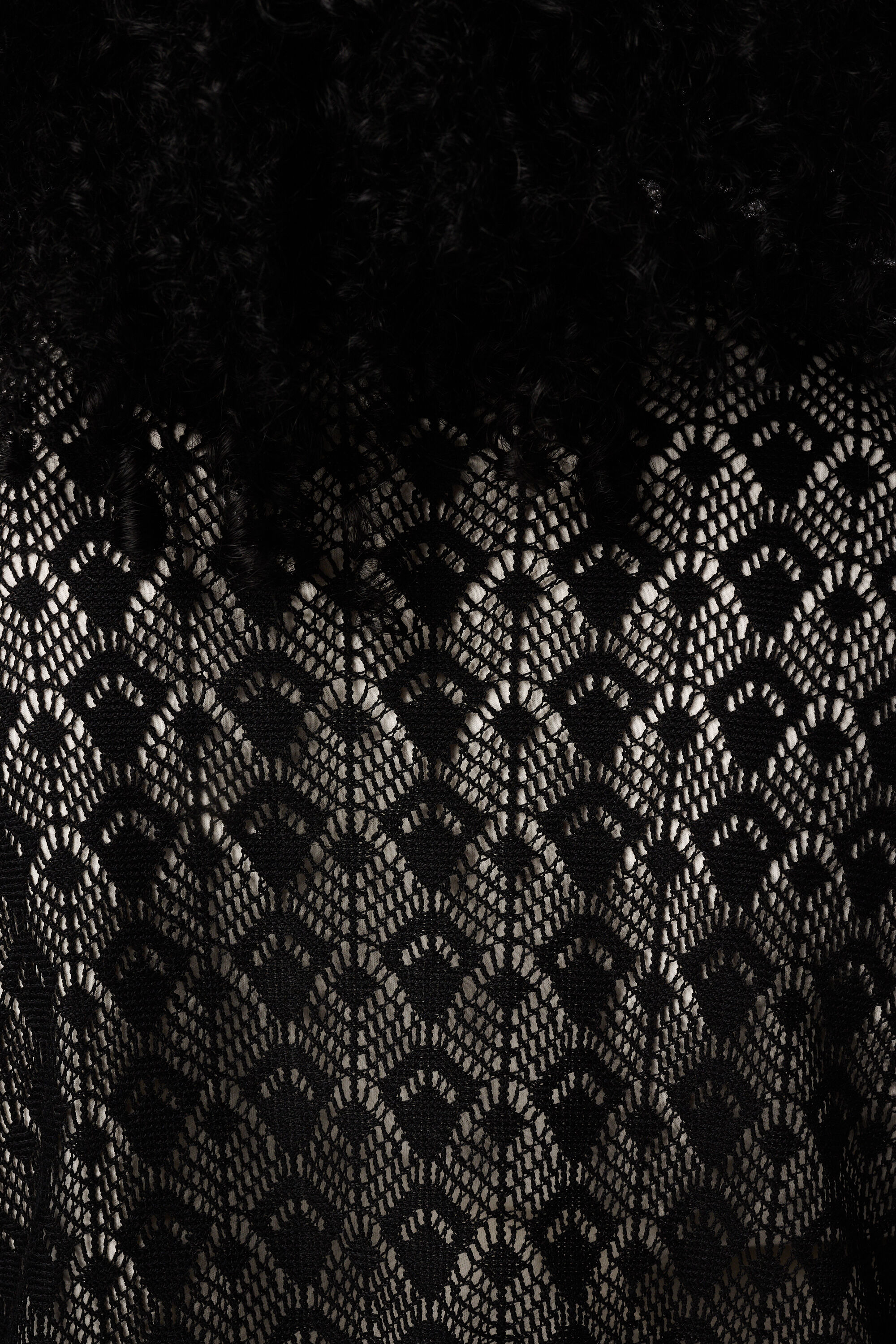 Lange Strickjacke mit Bindeg&uuml;rtel image number 6