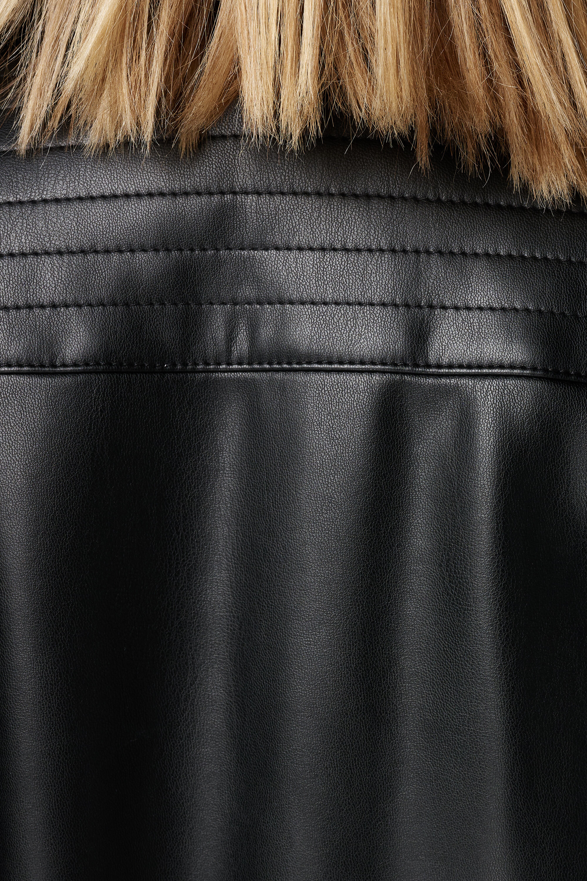 Bikerjacke aus Kunstleder image number 6