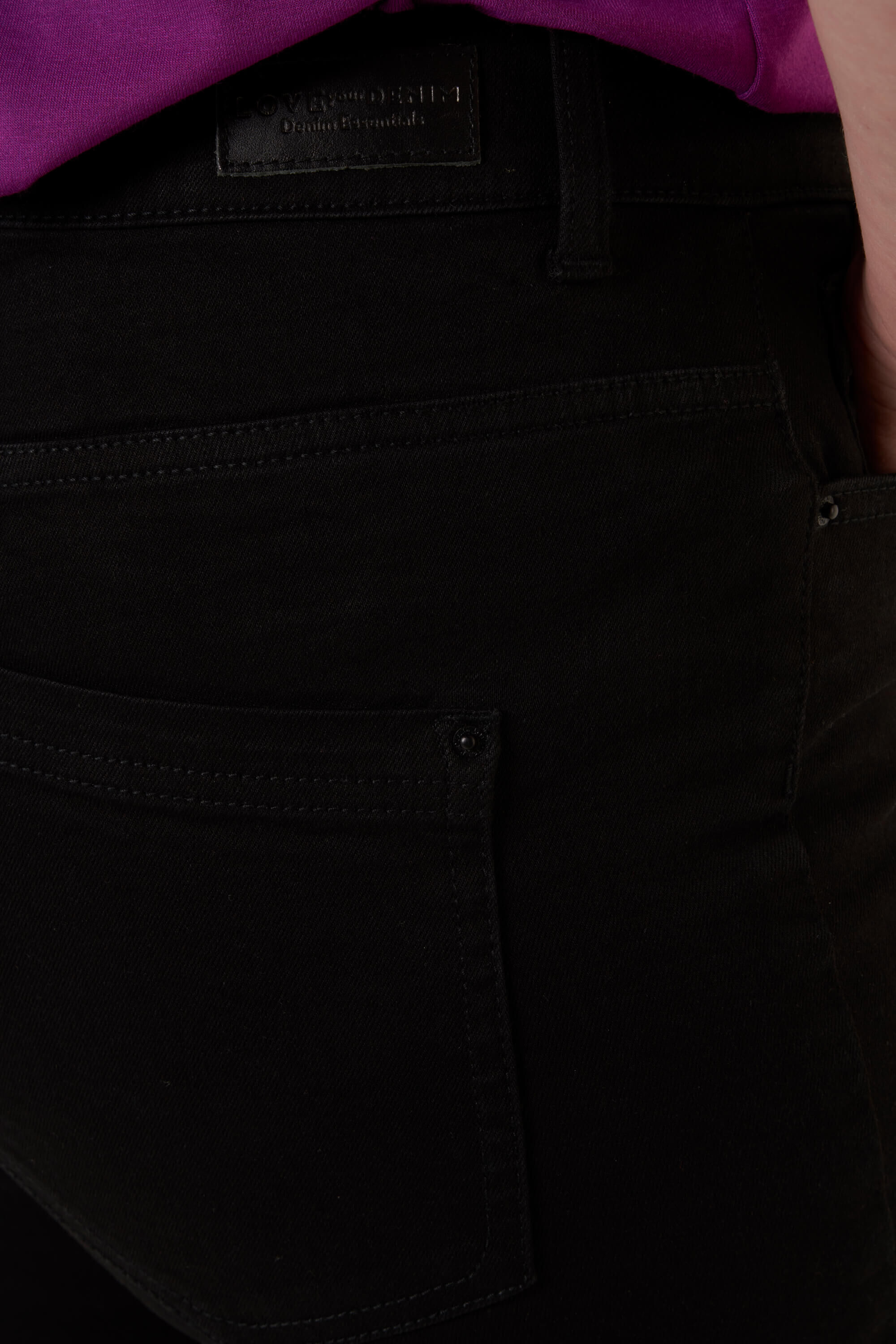 Straight-Leg Jeans LILY 30 inch image number 5