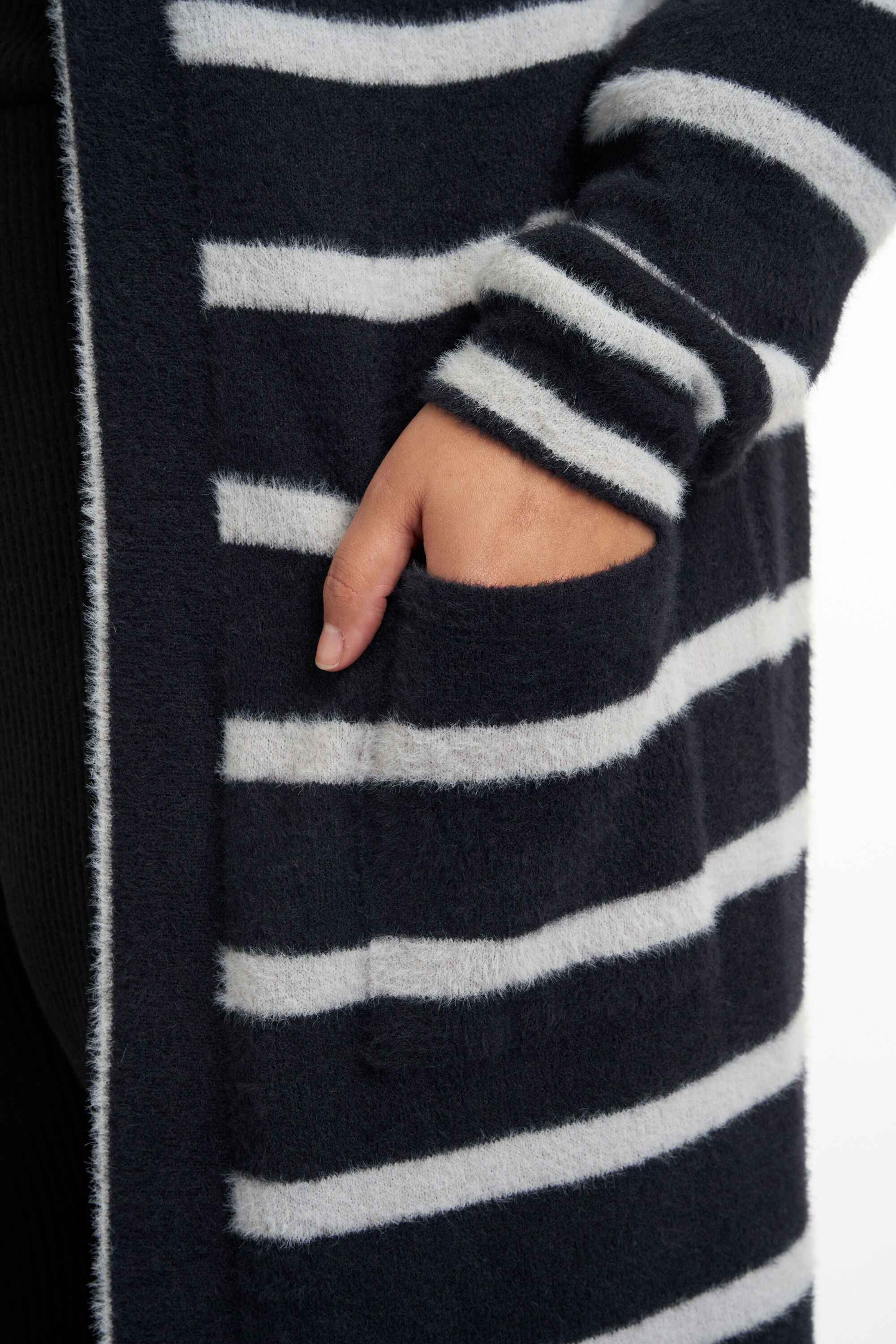 Gestreifter Cardigan image number 5