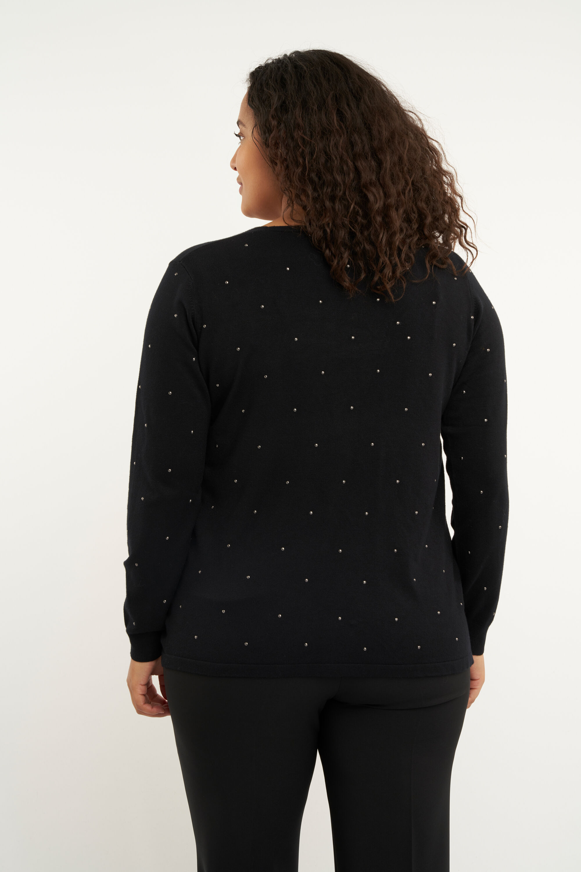 Cardigan mit Nieten  image number 3