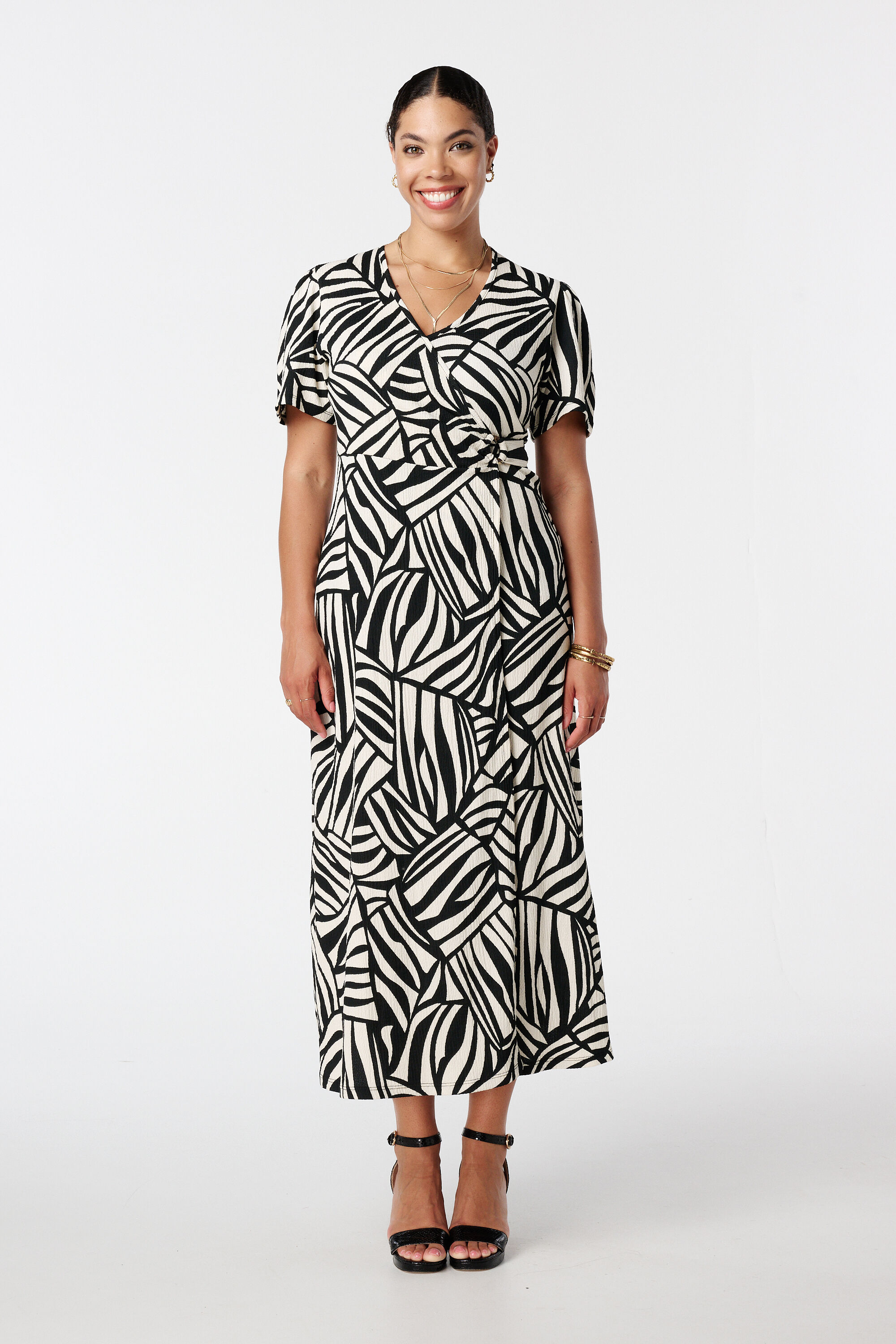 Wickelkleid mit Print image number 5