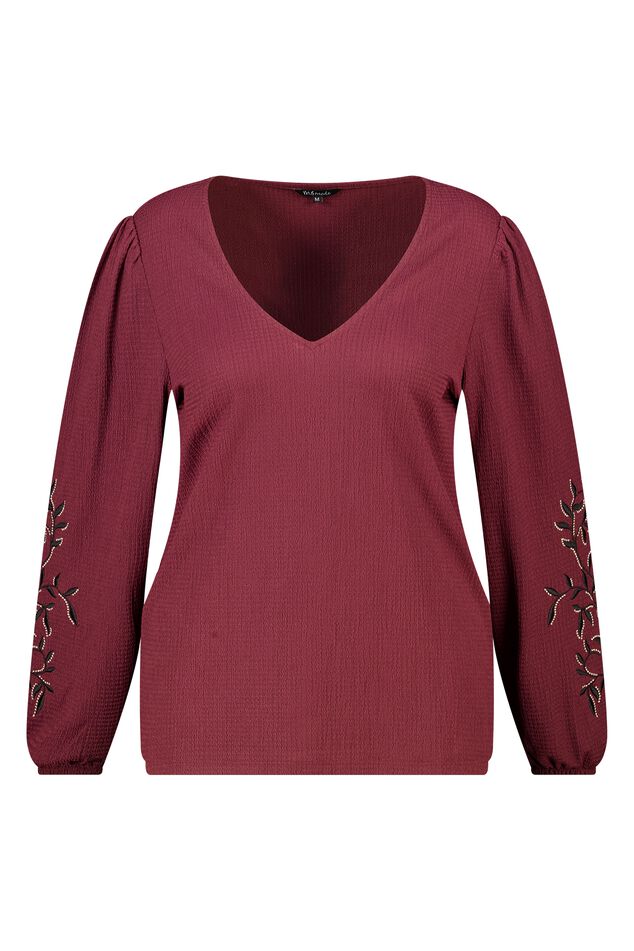 Oberteil mit Stickerei image number 1