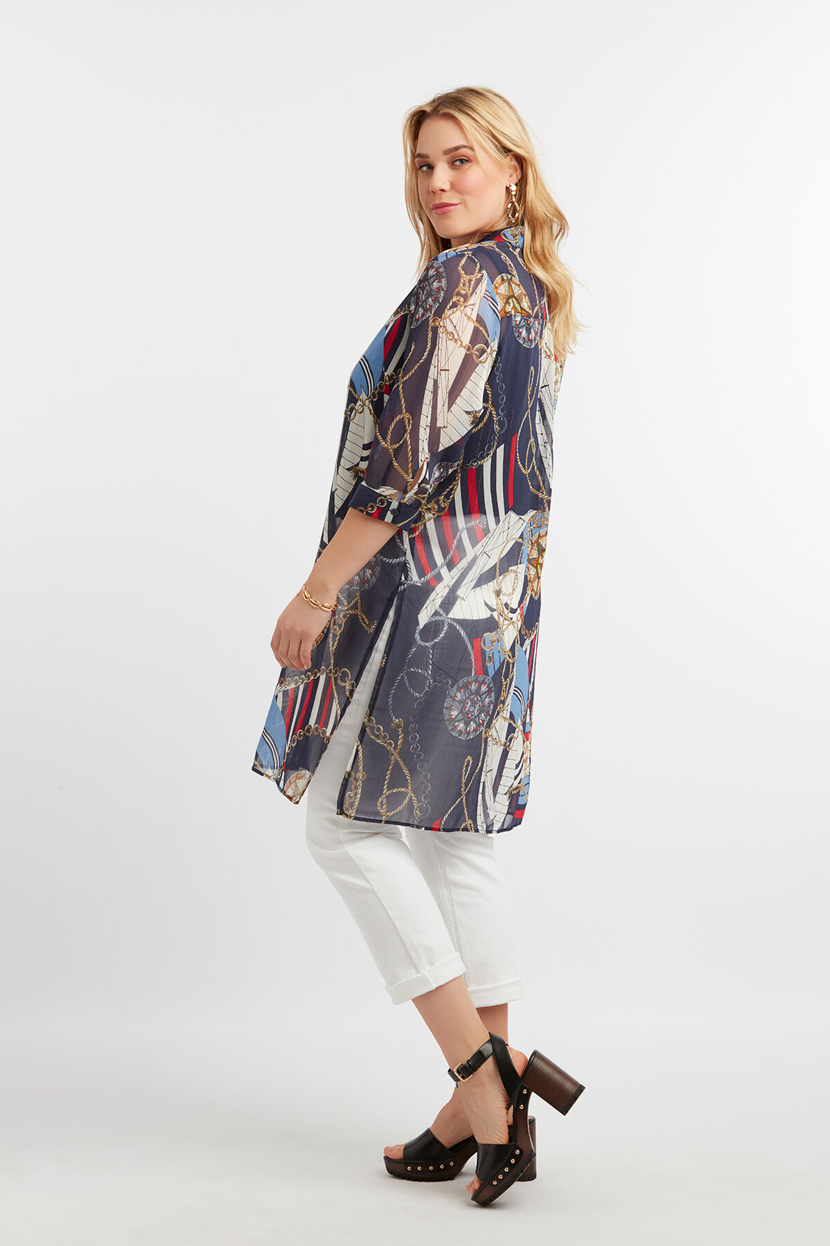 Durchsichtige Bluse image number 4