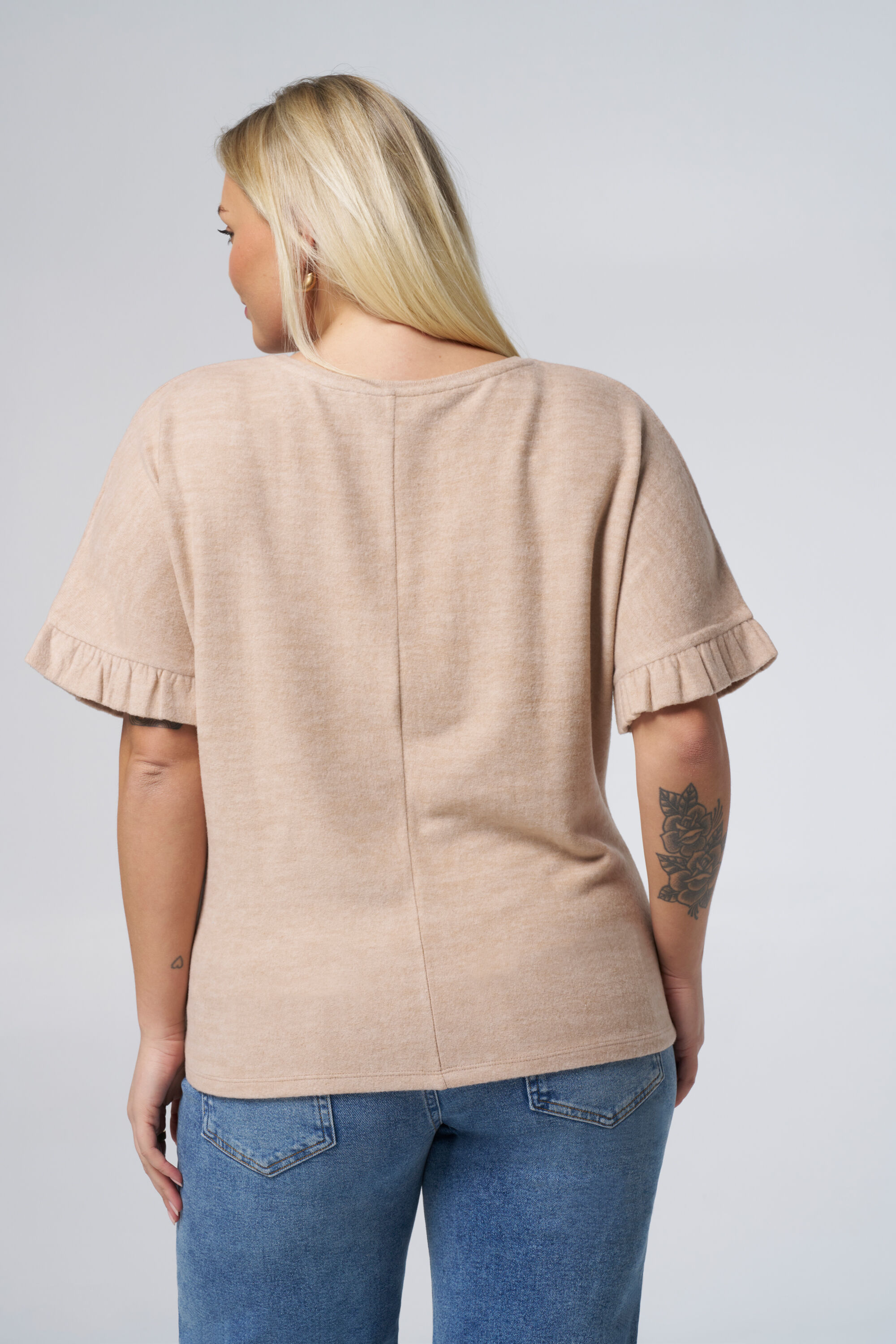 Top mit Volant&auml;rmeln image number 3