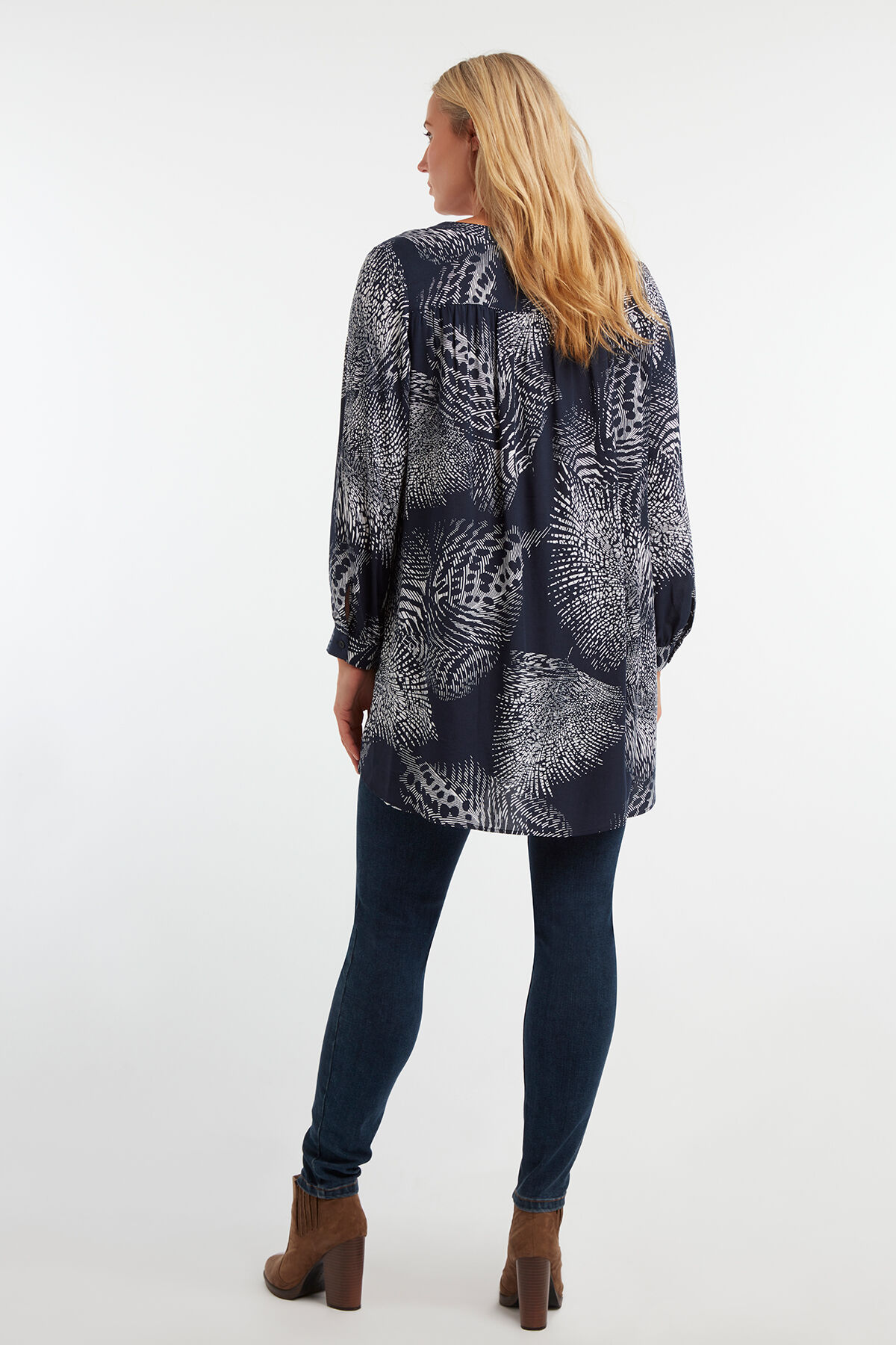 Bluse mit Print image number 4