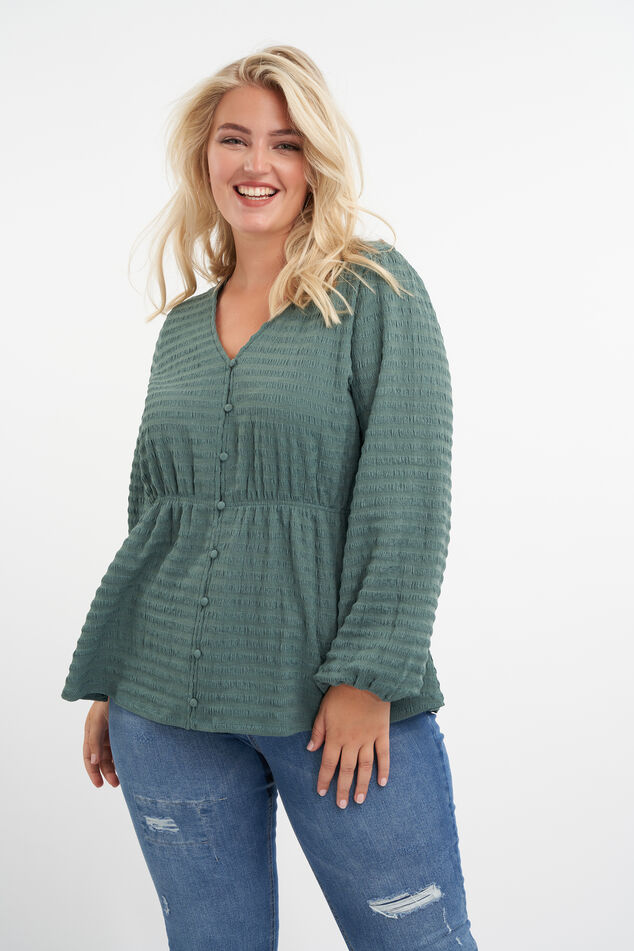 Top mit V-Ausschnitt  image number 0