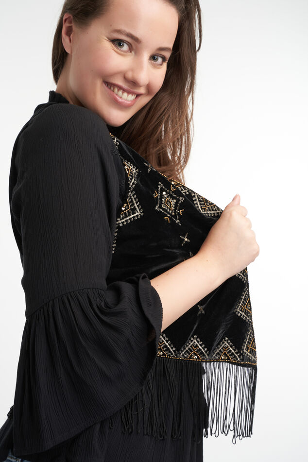 Weste mit Fransen  image number 5