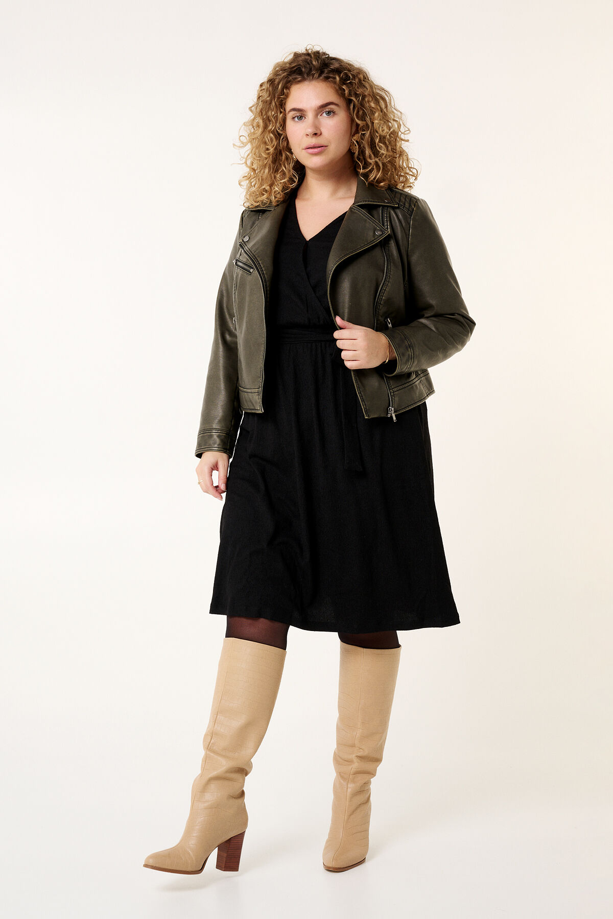 Kunstleder-Bikerjacke image number 5