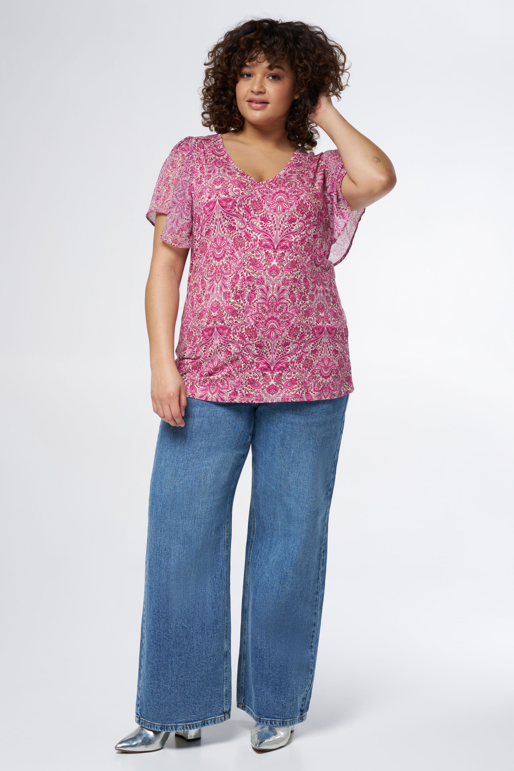 Top mit Blumen-Print image number 5