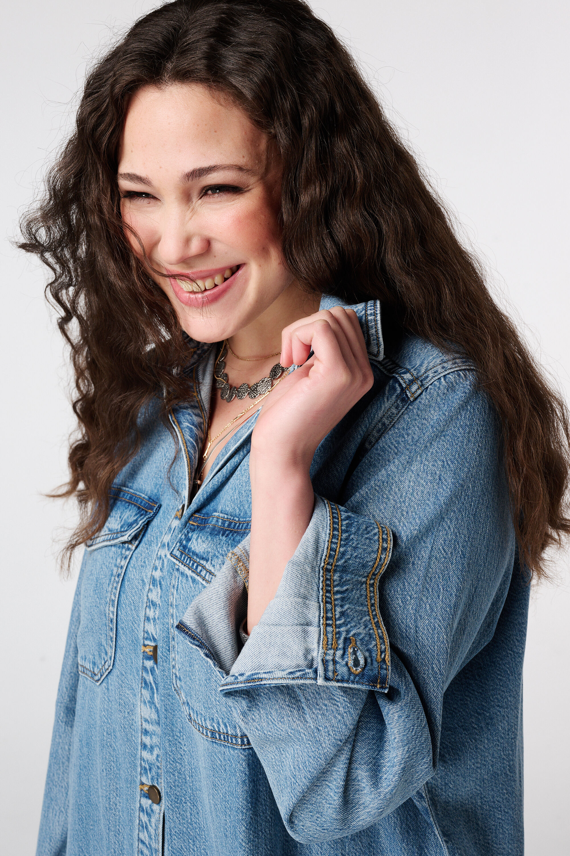 Jeanskleid mit Knopfleiste image number 4