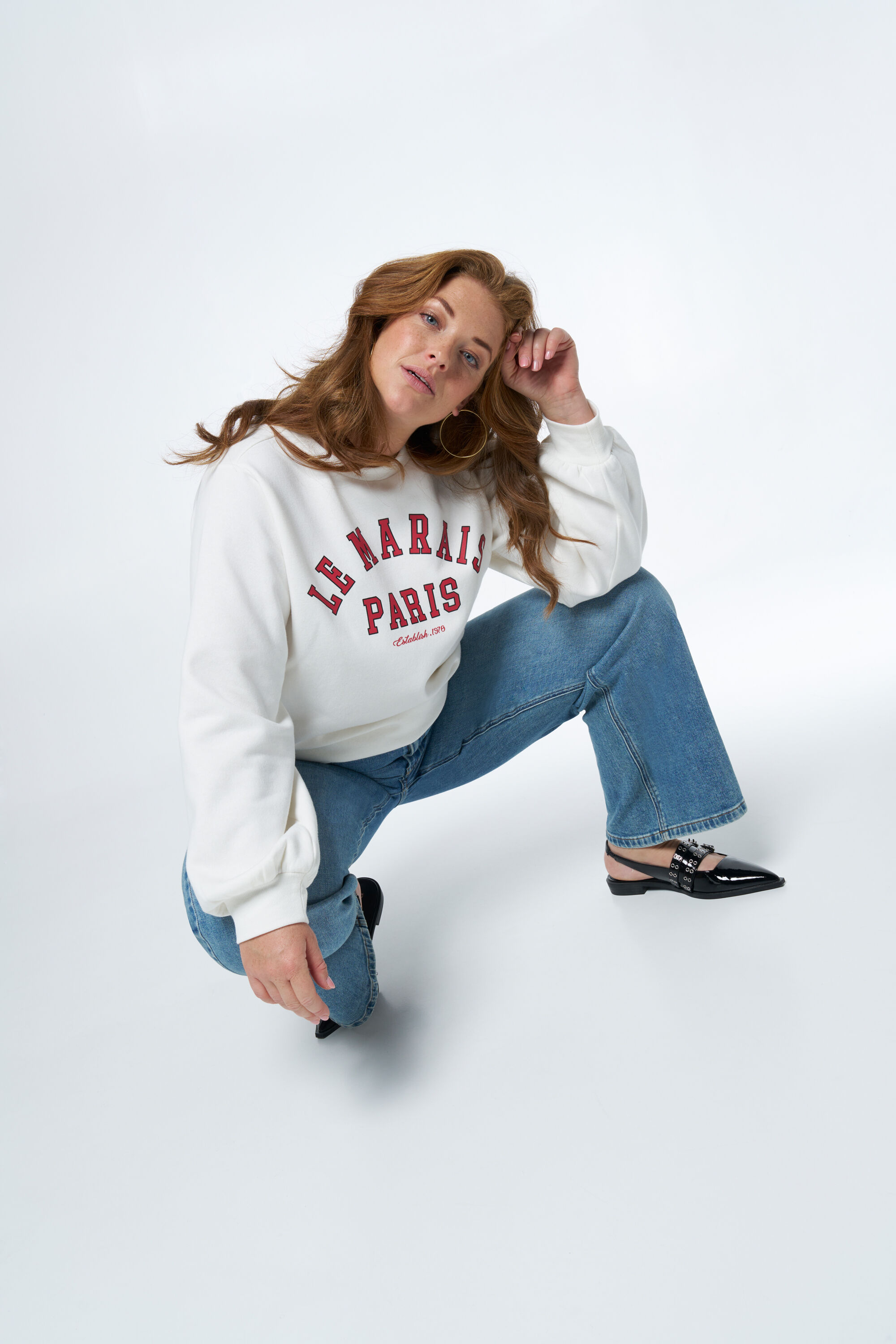 Pullover mit Text-Print image number 6