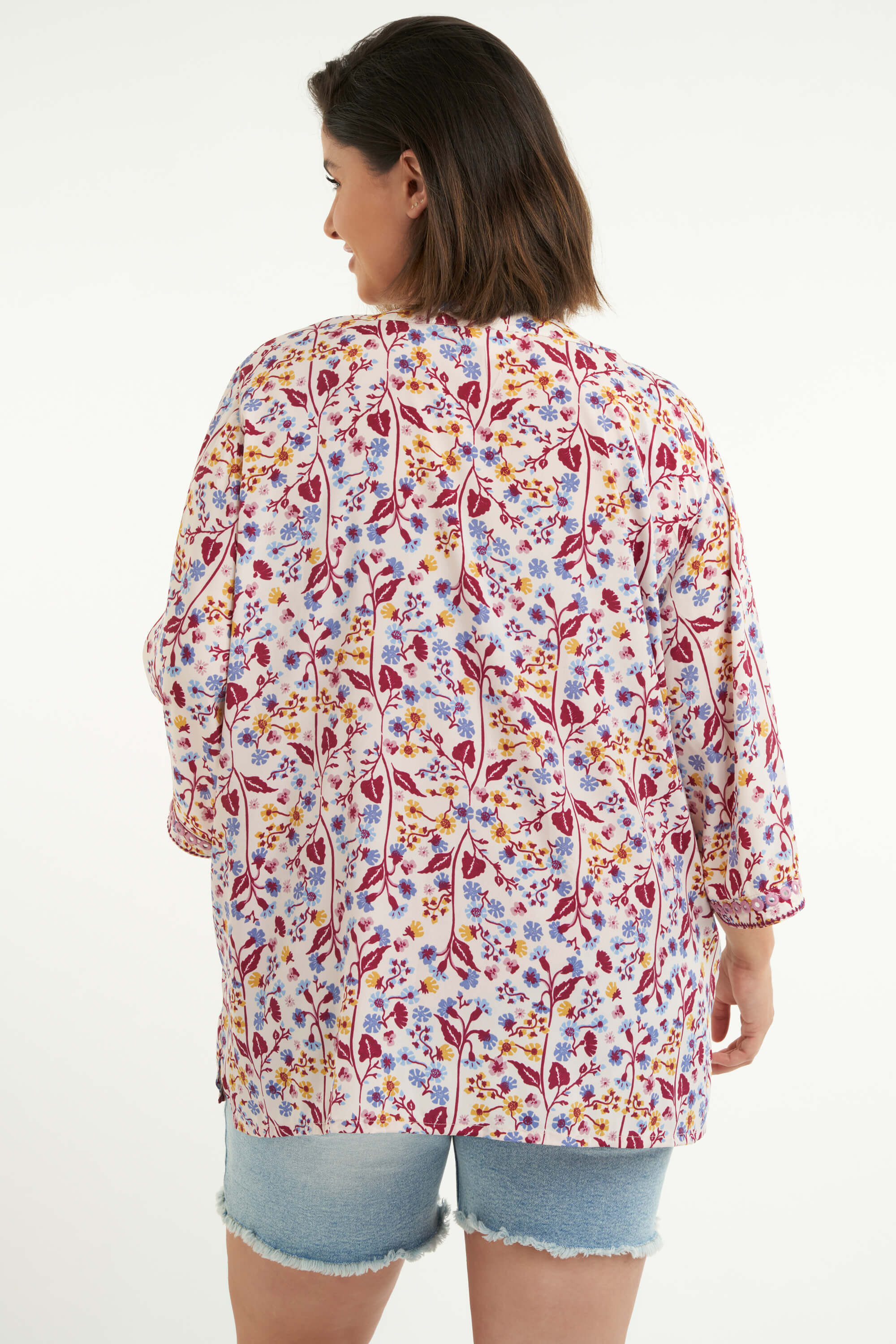 Kimono mit Blumen-Print  image number 4