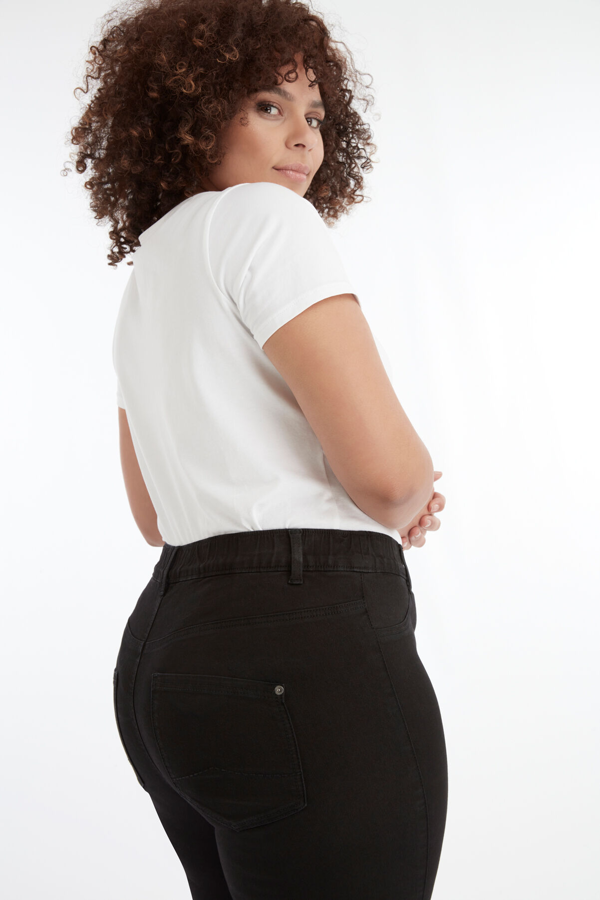 POPPY Treggings in k&uuml;rzerem Schnitt mit Schn&uuml;ren image number 4