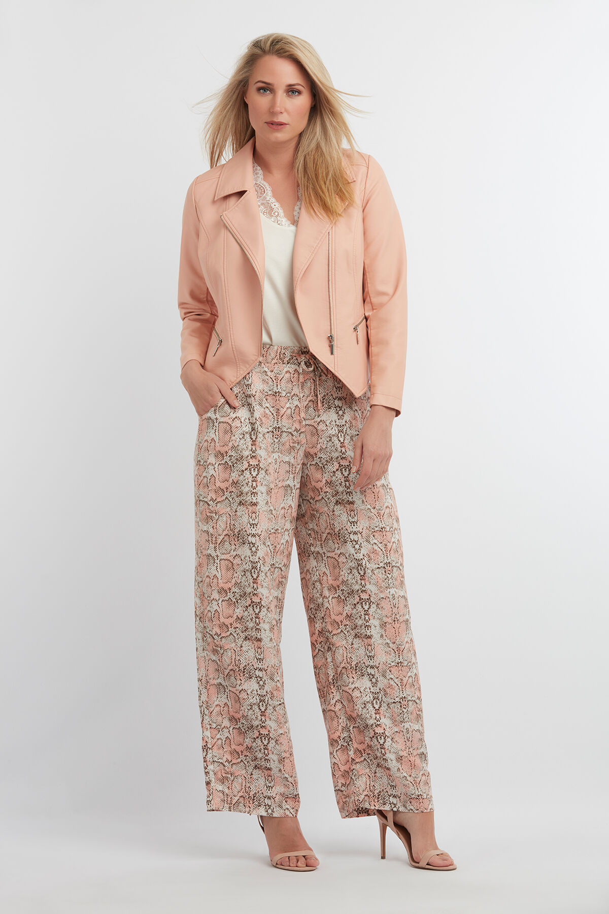 Kunstleder-Bikerjacke image number 6