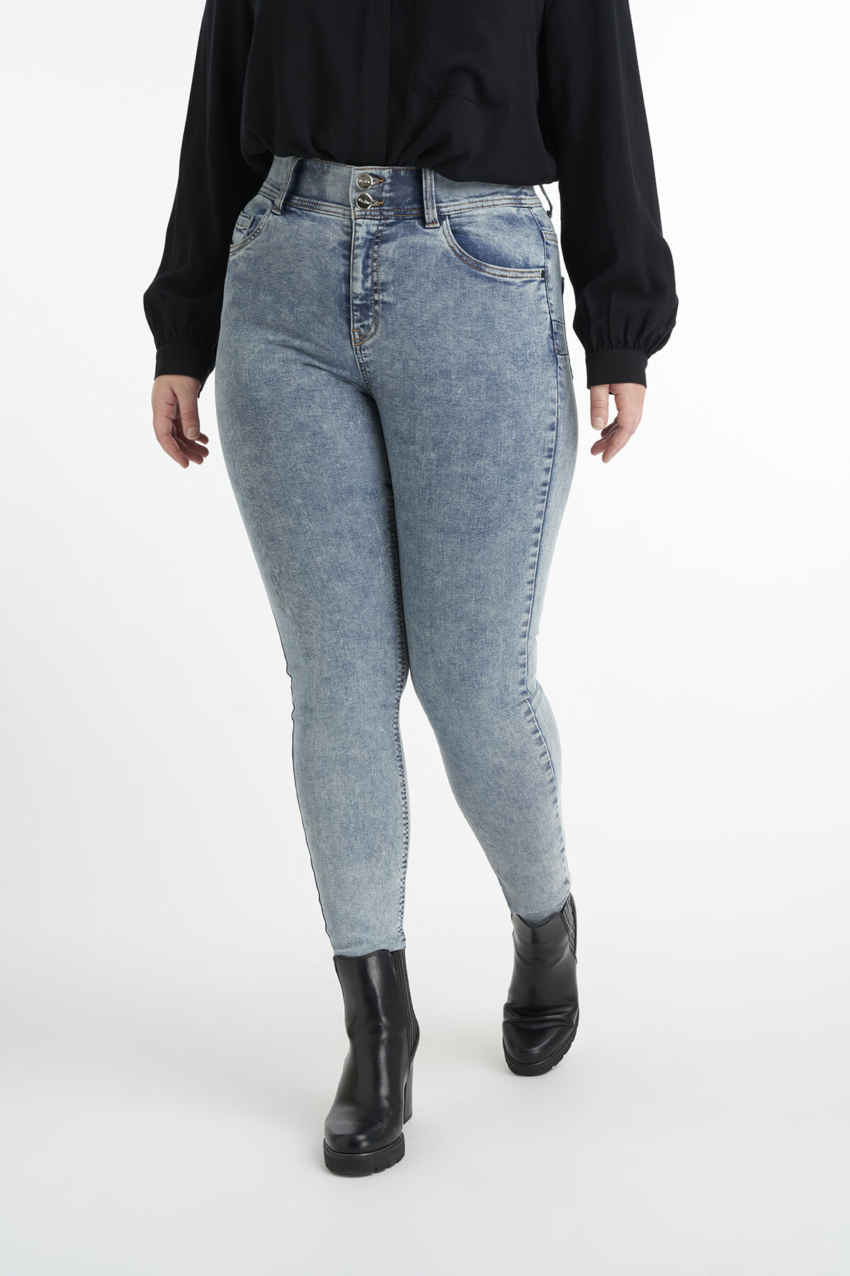 Skinny-Leg-Jeans SCULPTS image number 4