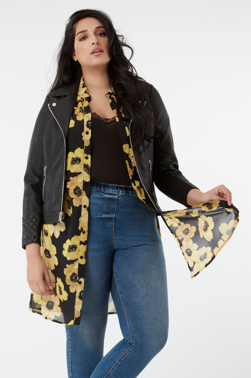 PU-Kunstlederjacke image number 5