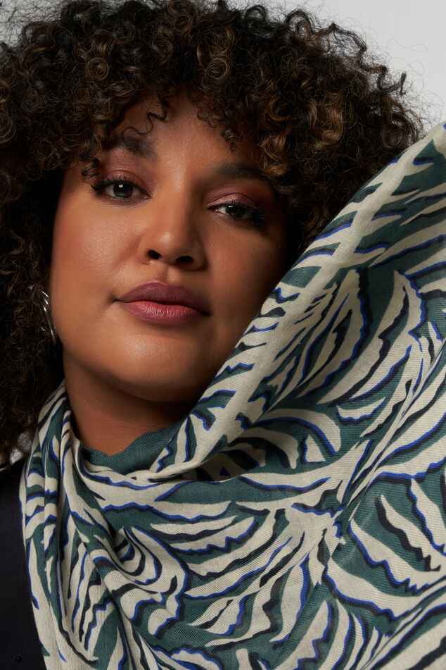 Schal mit Print  image number 1