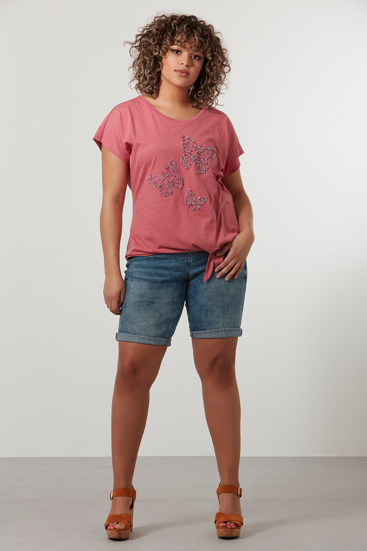 Denim-Shorts image number 4