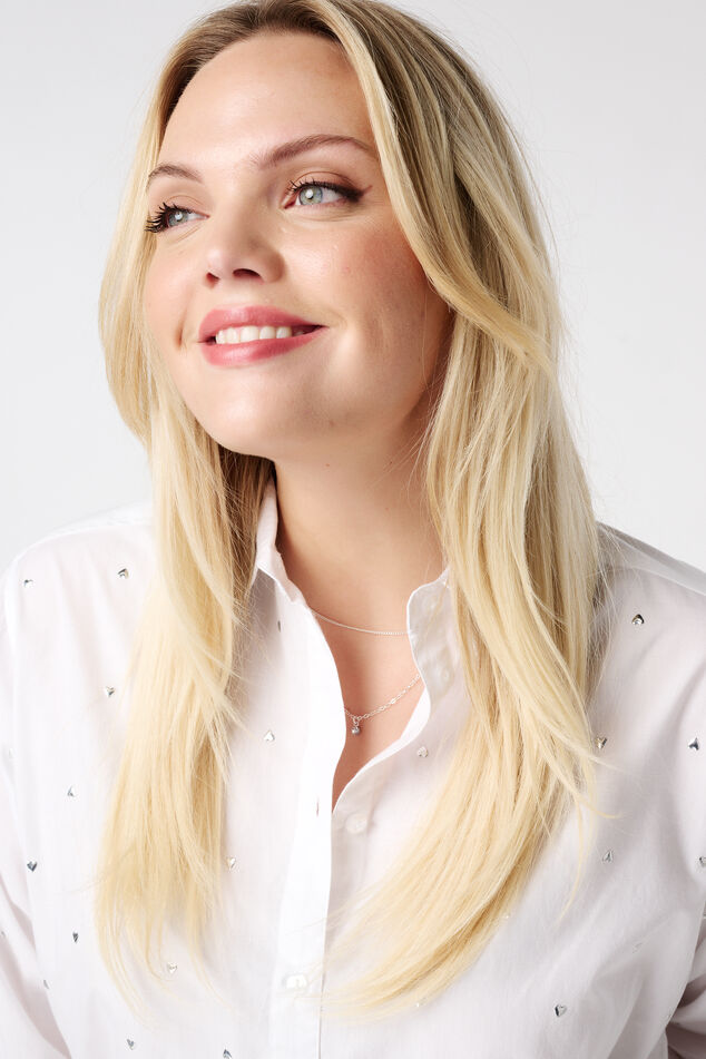 Bluse mit Nieten image number 4