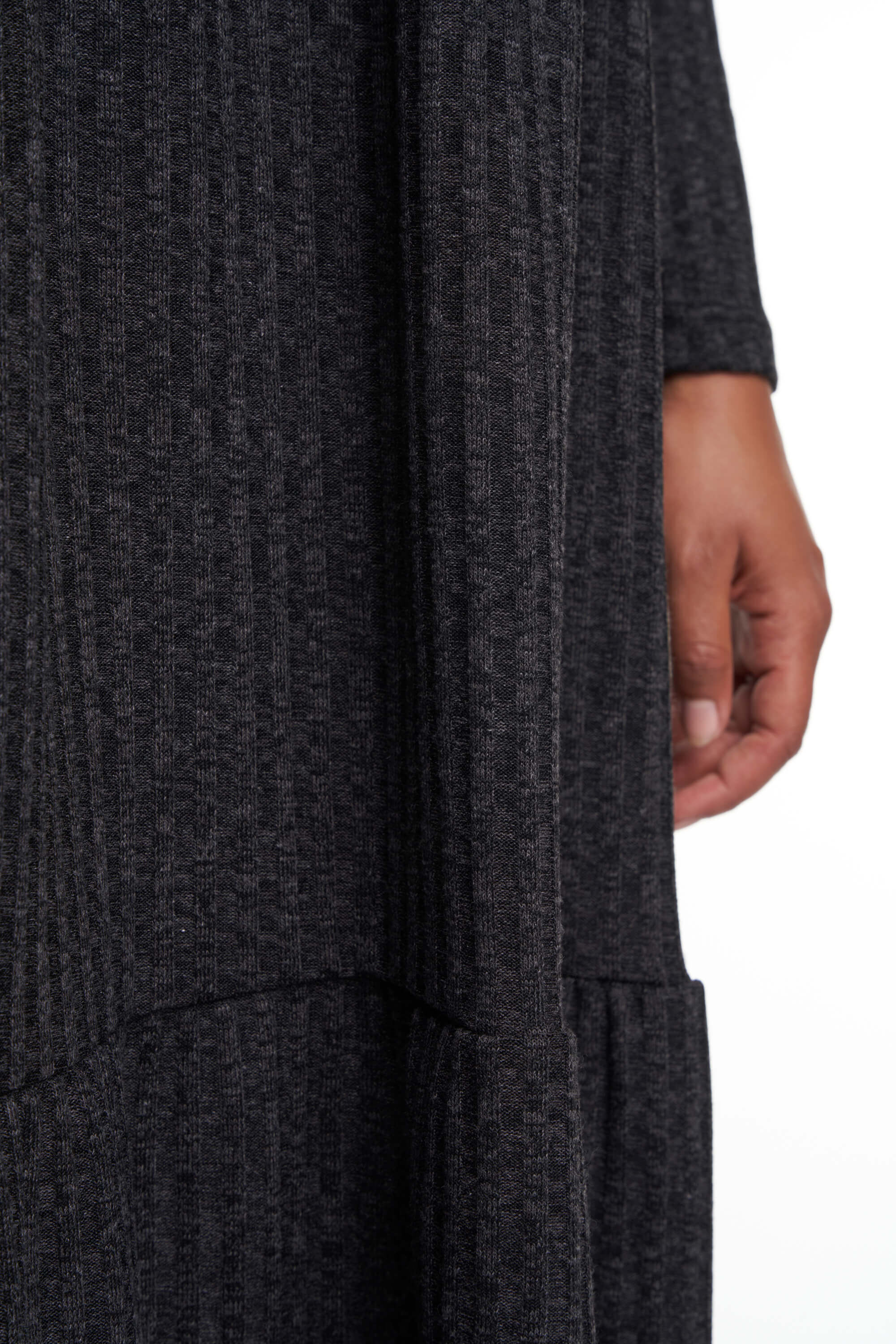 Geripptes Kleid image number 4