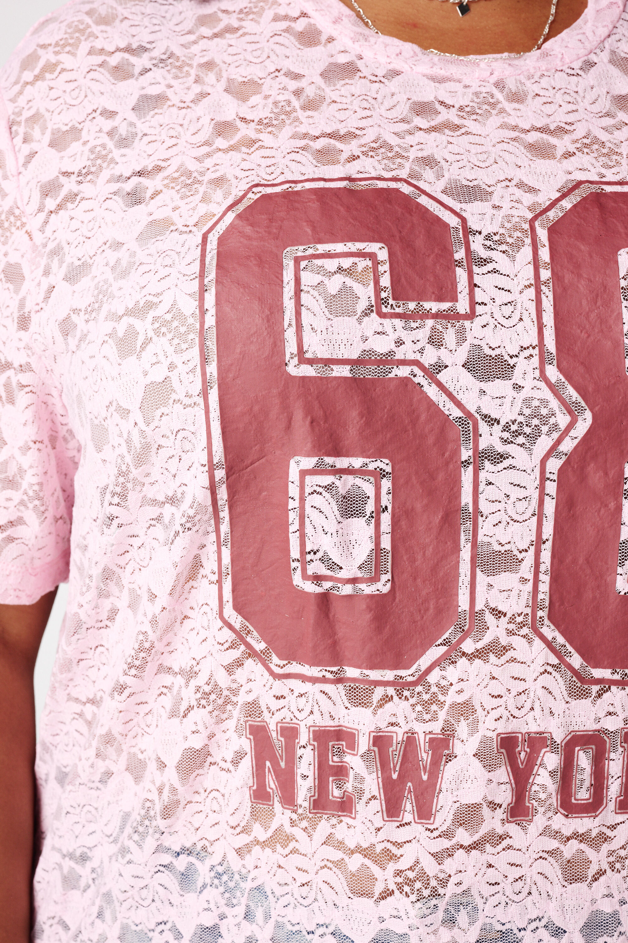 Sportliches Spitzen-T-Shirt image number 6