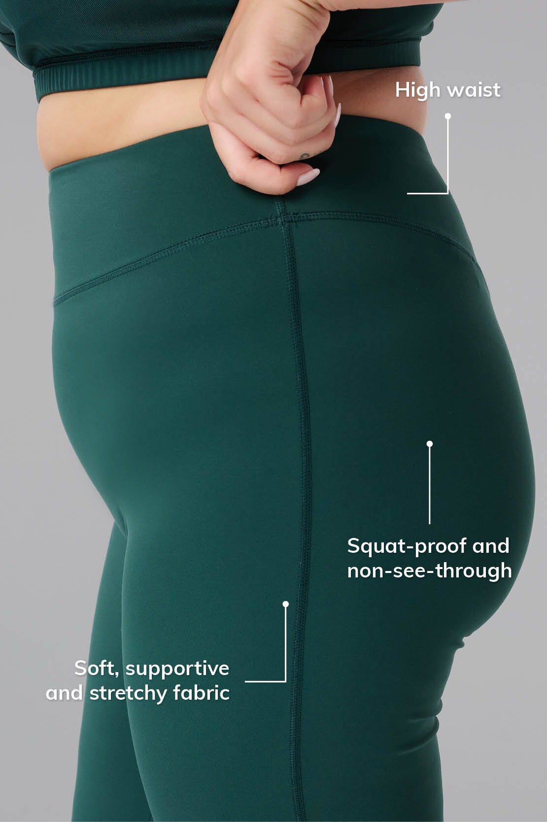 Ausgestellte Sportleggings image number 3