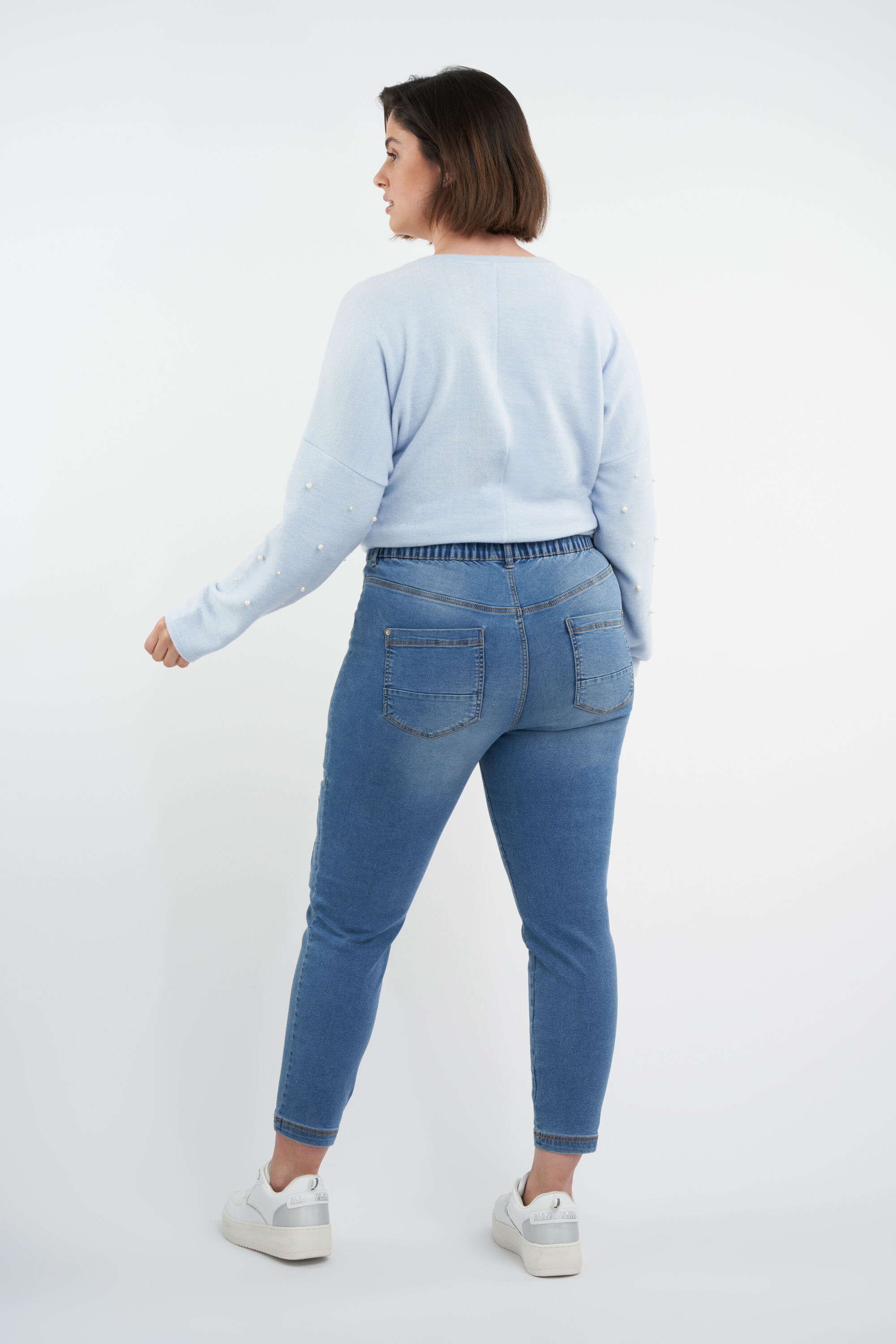 Treggings mit Rei&szlig;verschluss image number 3