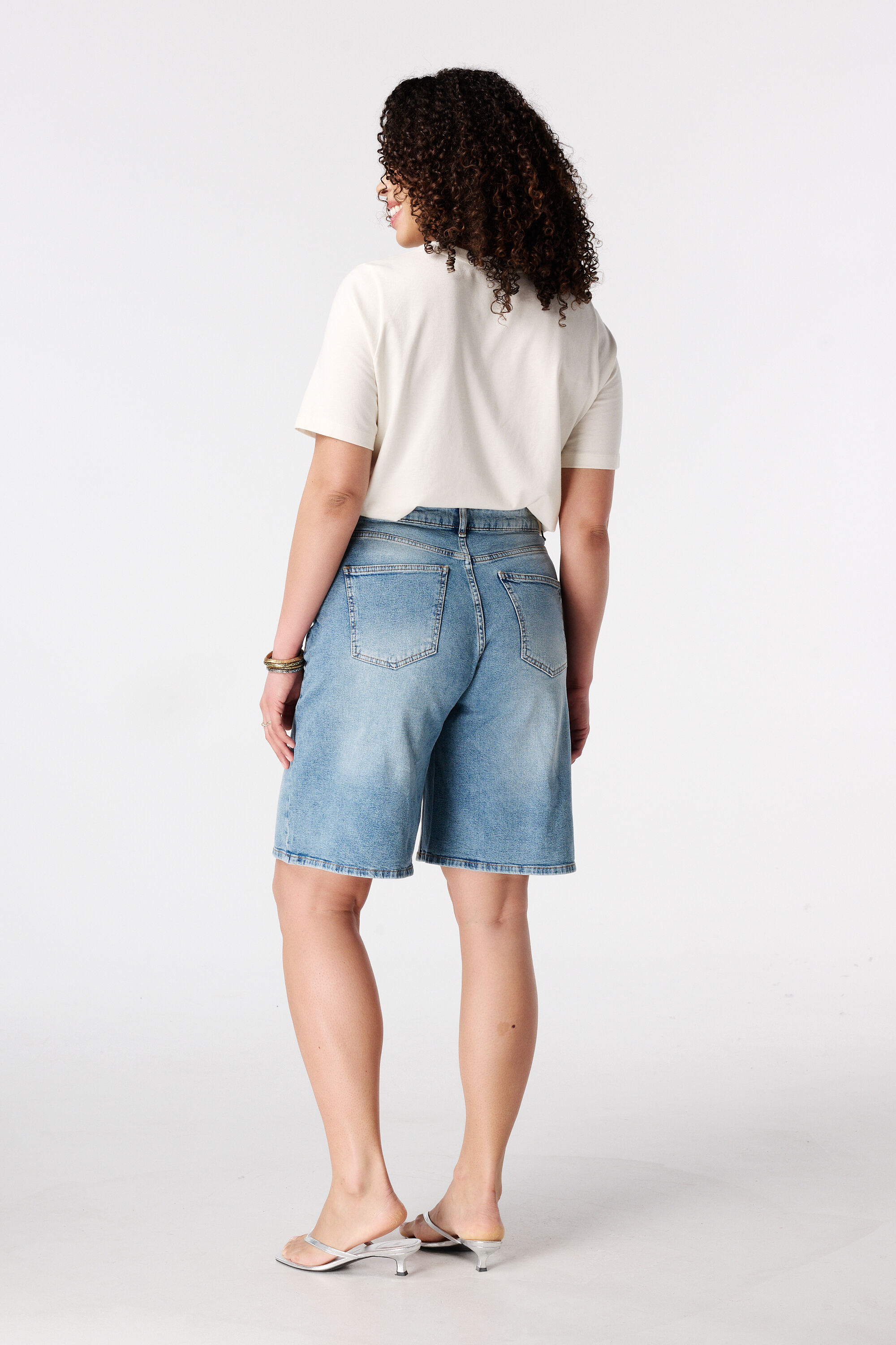 Denim Jort mit Taschen image number 3
