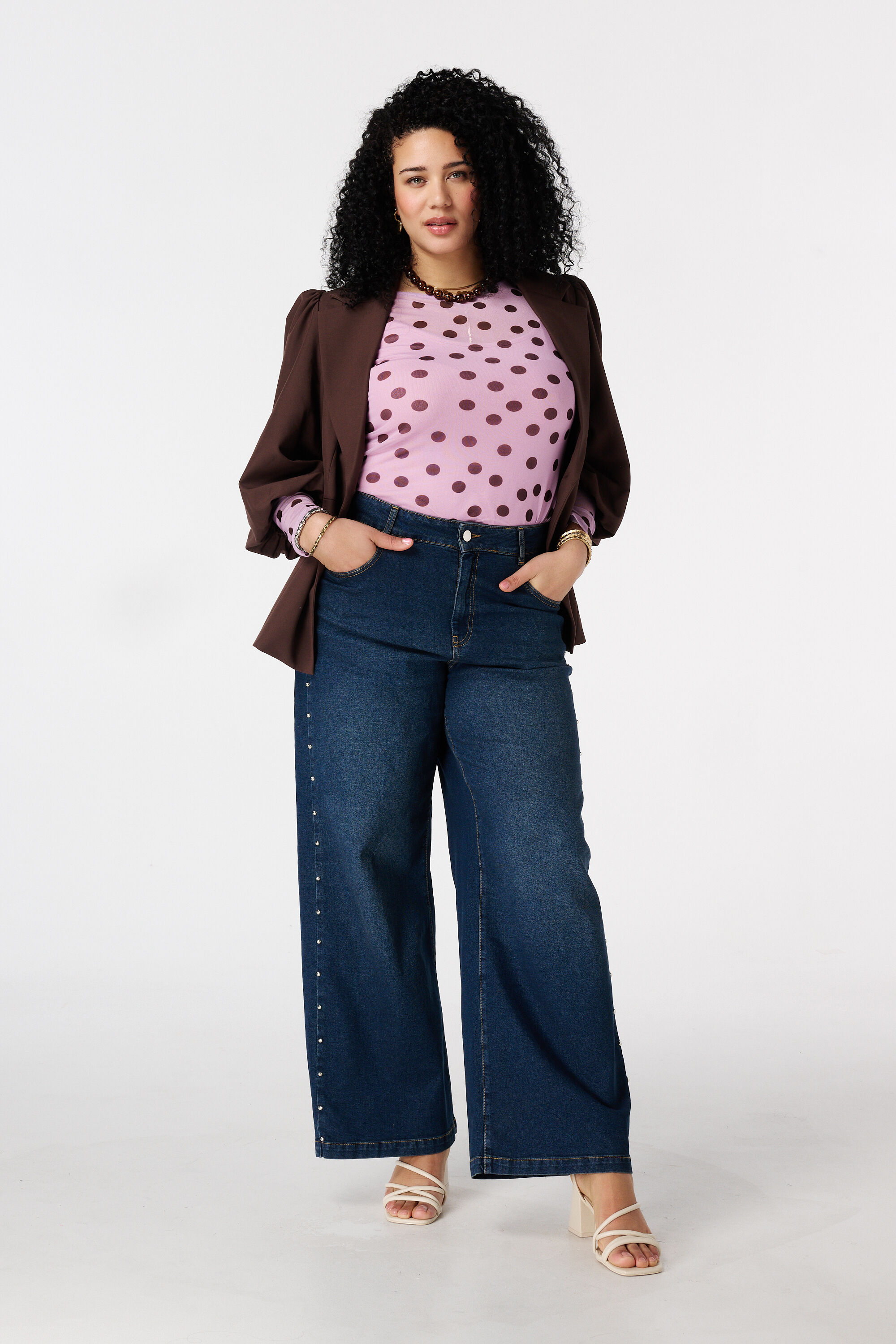Mesh Top mit Print image number 5