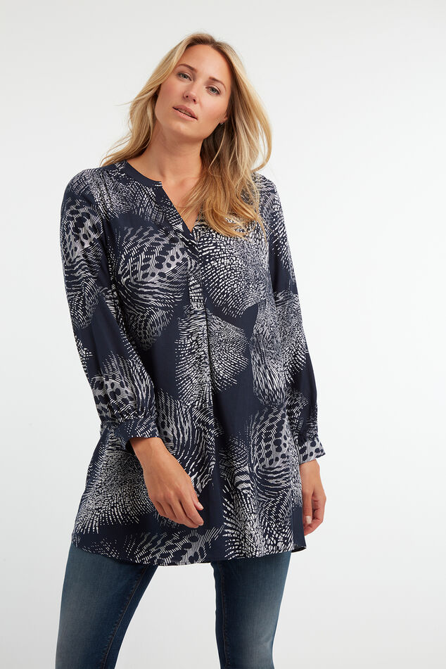Bluse mit Print image number 3