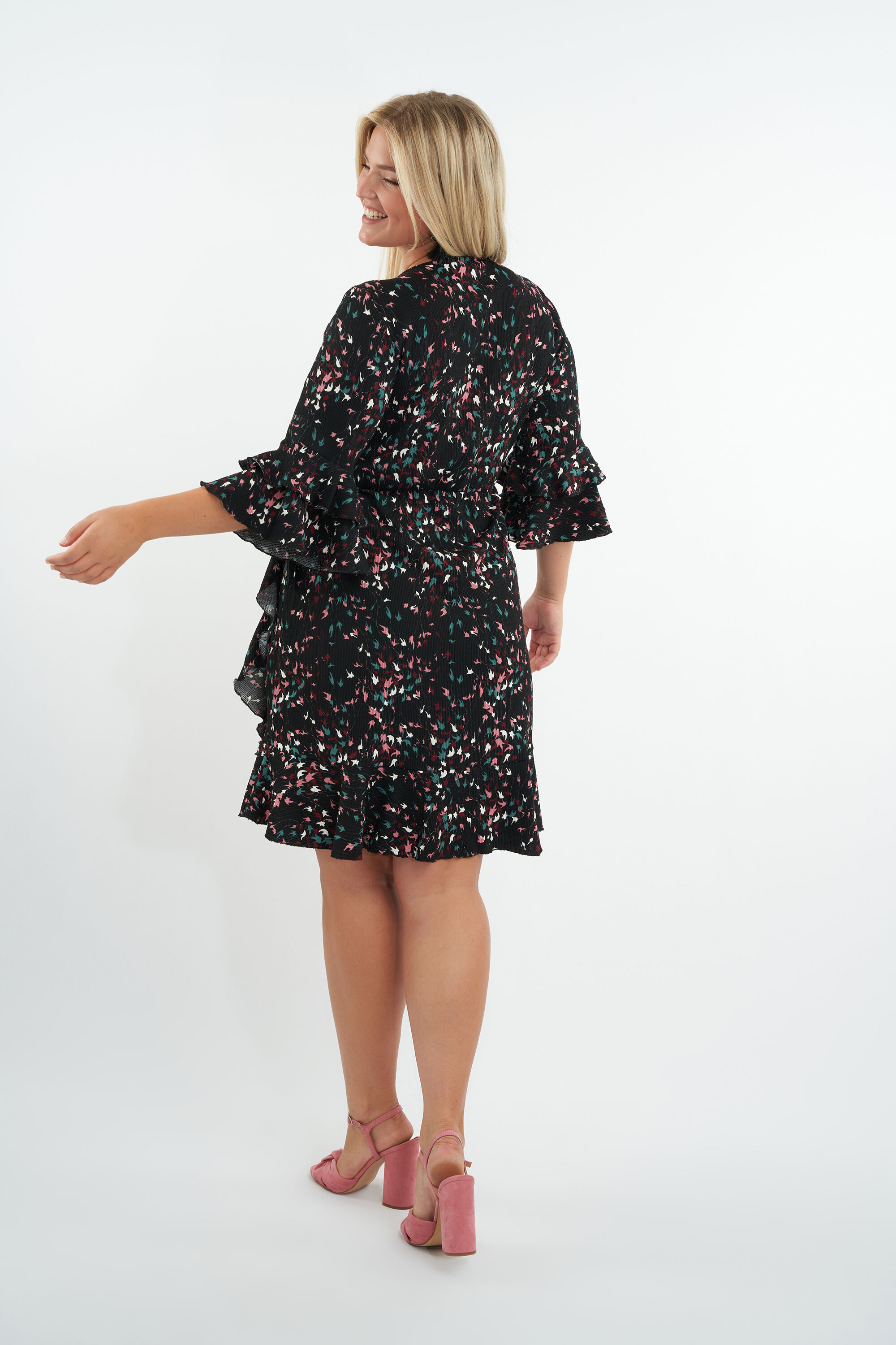 Wickelkleid mit Print image number 3