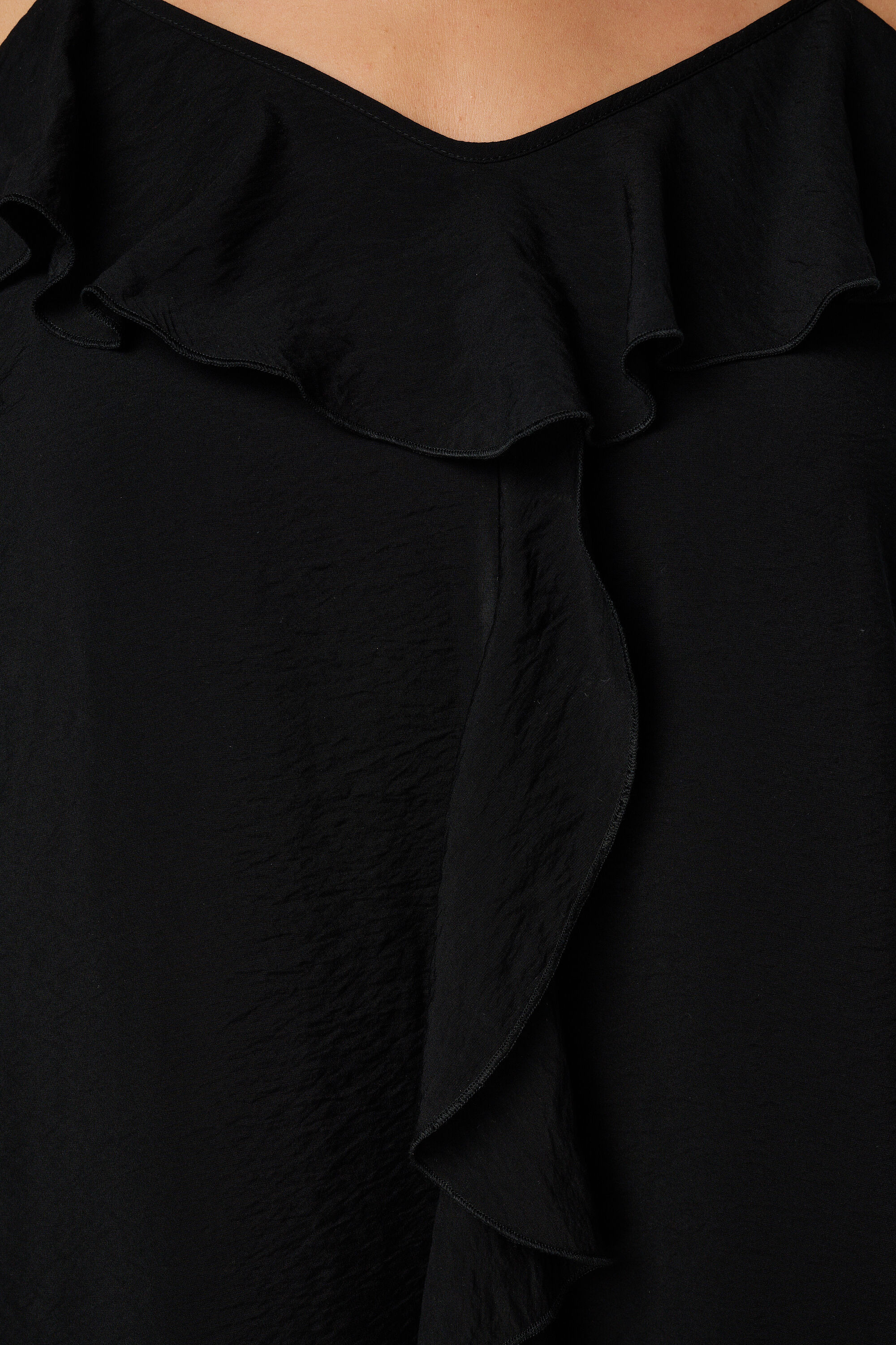 Maxikleid mit R&uuml;schen und B&auml;ndern image number 6