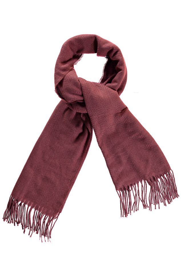 Schal mit Fischgrätmuster image number 1