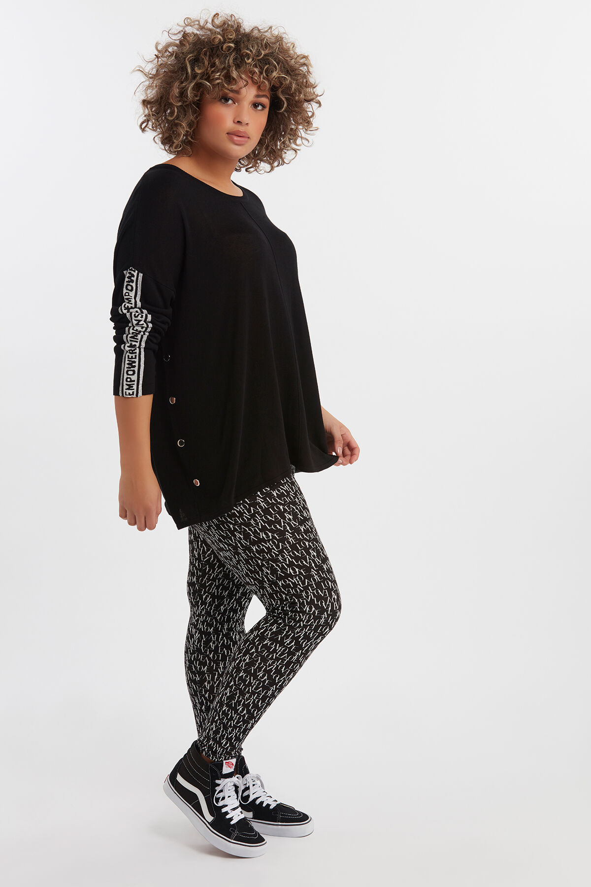 Leggings mit Allover-Print image number 5